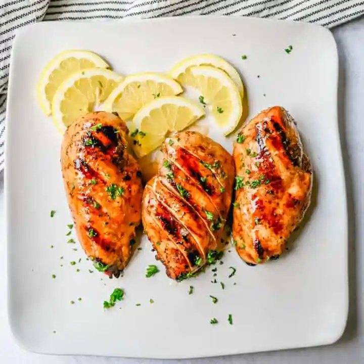 The Best Chicken Marinade Recipe makes chicken extra juicy and flavorful. This savory grilled chicken marinade makes the perfect mouthwatering grilled chicken! Everyone loves this 5-star-rated chicken marinade.
