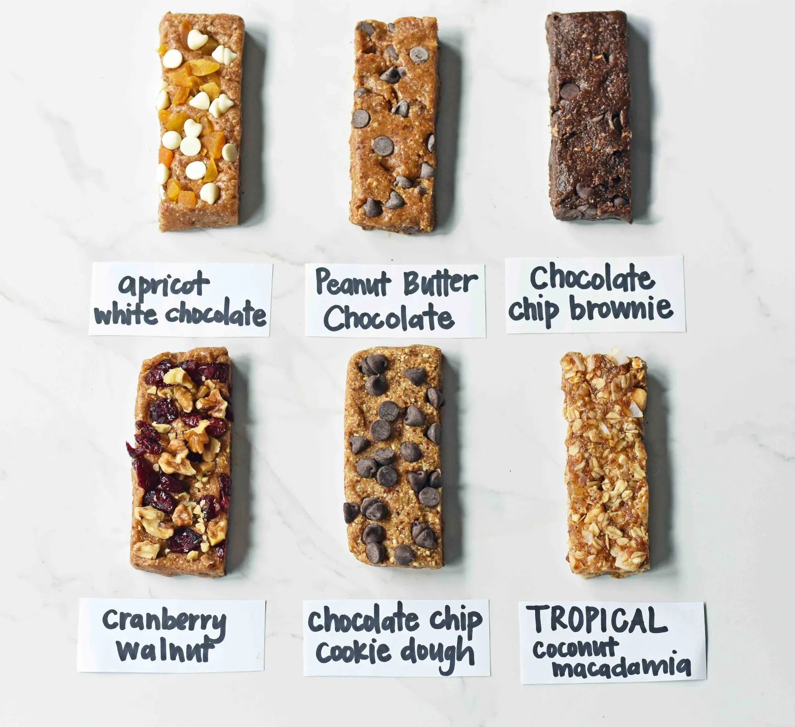 6 Homemade Granola Energy Bars Recipes