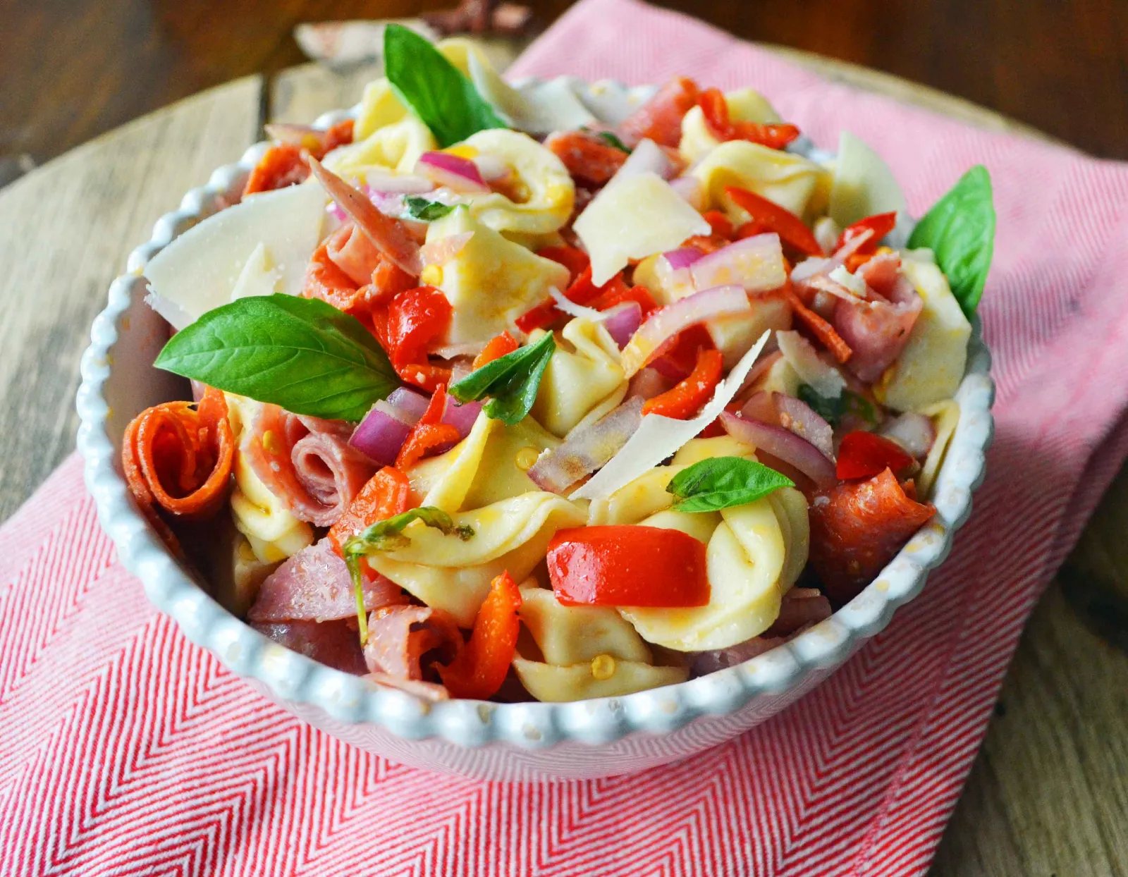 Antipasto Tortellini Pasta Salad