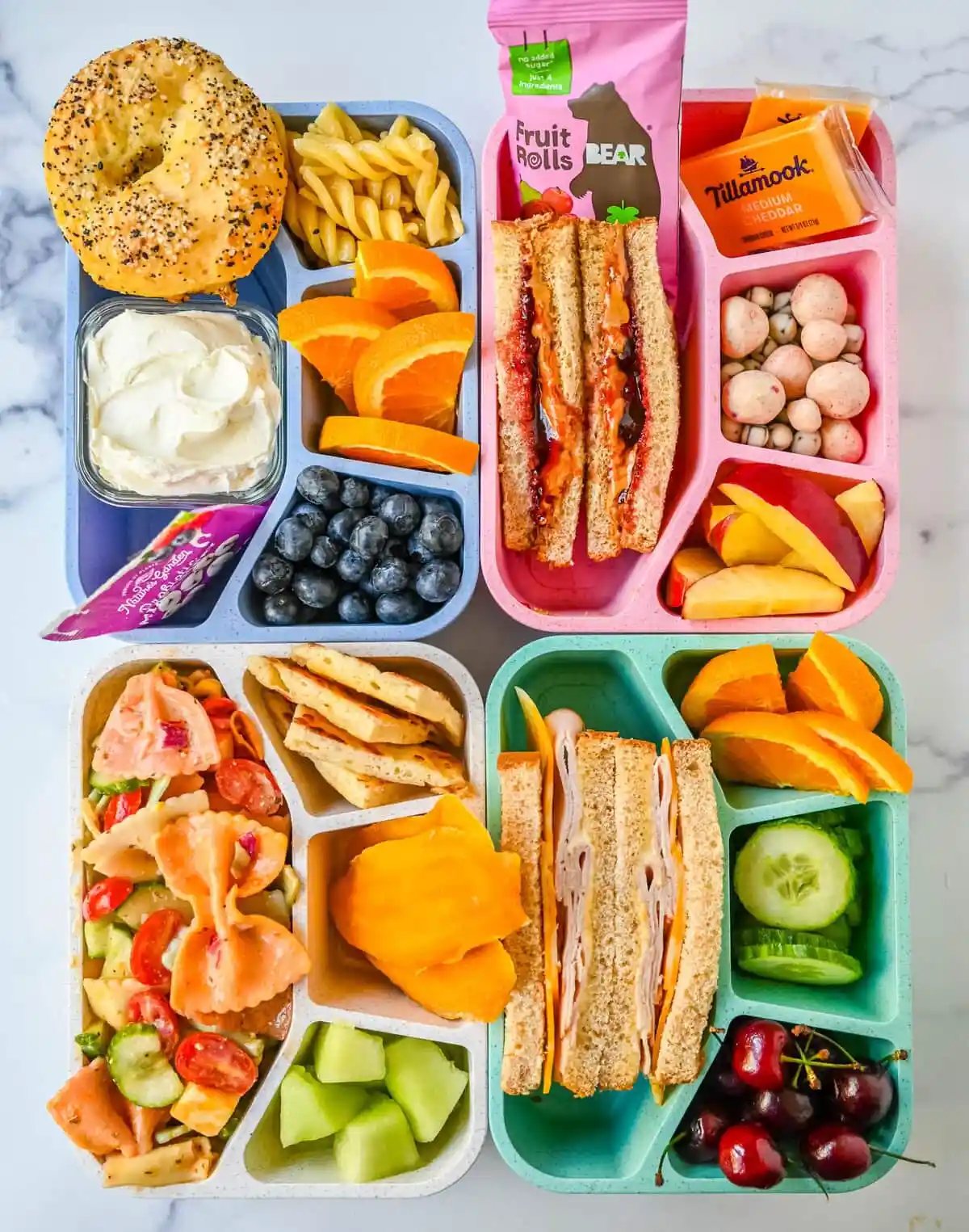 Say goodbye to boring lunchboxes! I am sharing kid-approved school lunch ideas that your child will love to eat. This post has over 15 mix-and-match lunch combinations, plus tips for packing bento boxes, prepping ahead, and keeping food fresh. With a mix of cold lunch recipes, snack box combinations, and healthy sides, you will have plenty of school lunchbox ideas.