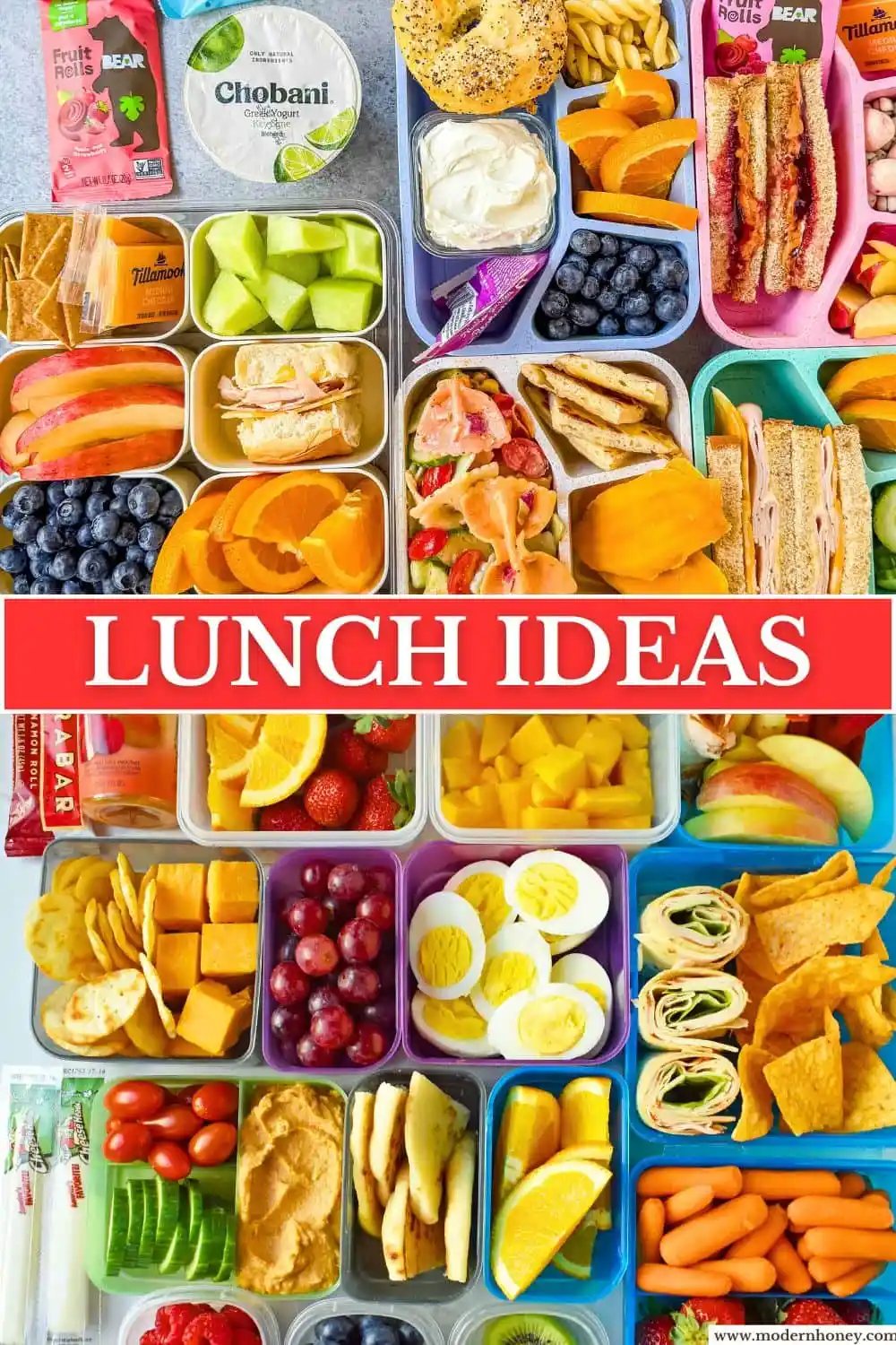 Say goodbye to boring lunchboxes! I am sharing kid-approved school lunch ideas that your child will love to eat. This post has over 15 mix-and-match lunch combinations, plus tips for packing bento boxes, prepping ahead, and keeping food fresh. With a mix of cold lunch recipes, snack box combinations, and healthy sides, you will have plenty of school lunchbox ideas.