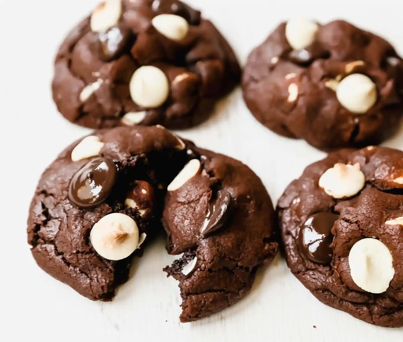 Bakery-Style Chocolate White Chocolate Chip Cookies