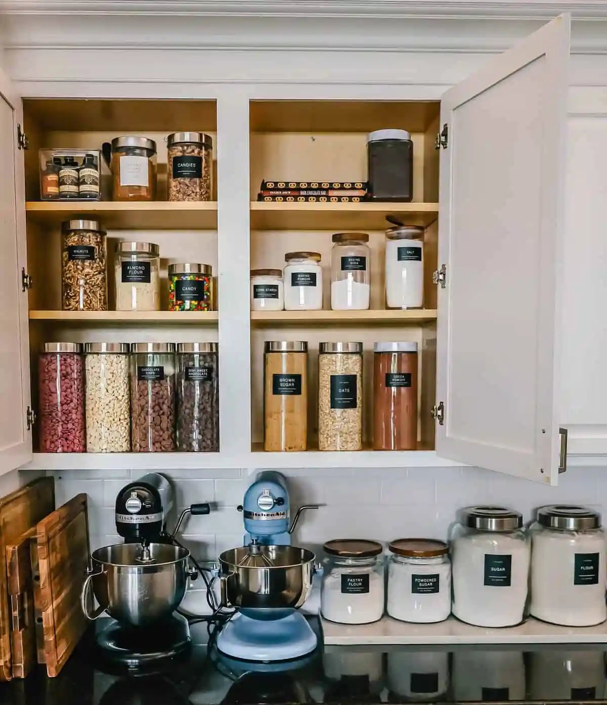Baking Supplies Storage and Organization
