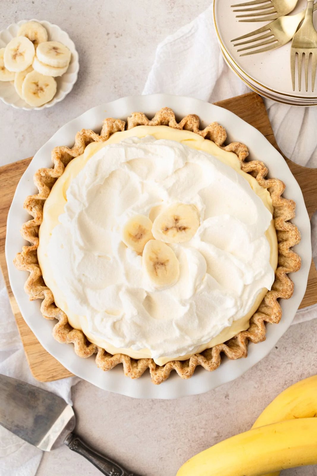 Easy Banana Cream Pie