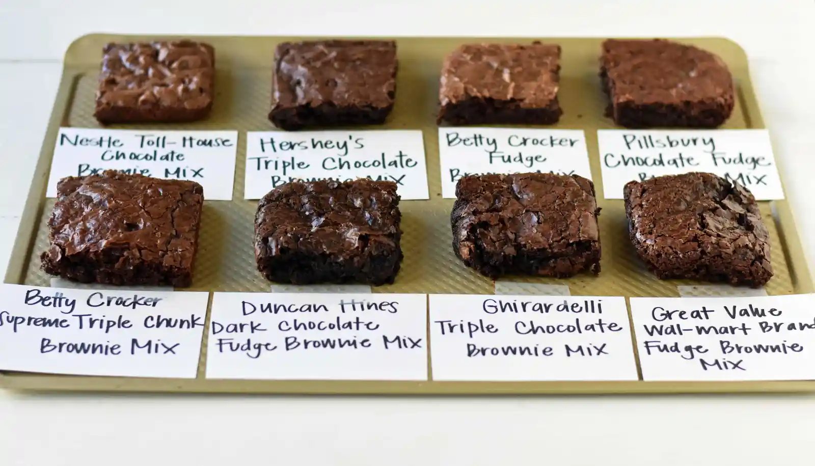 The BEST Brownie Taste Test. Reviews of the best boxed brownies in the grocery store. How to find the most popular brownie mixes. The ultimate boxed brownie mix taste test. Find out which chocolate brownie mix was the taste test winner! www.modernhoney.com