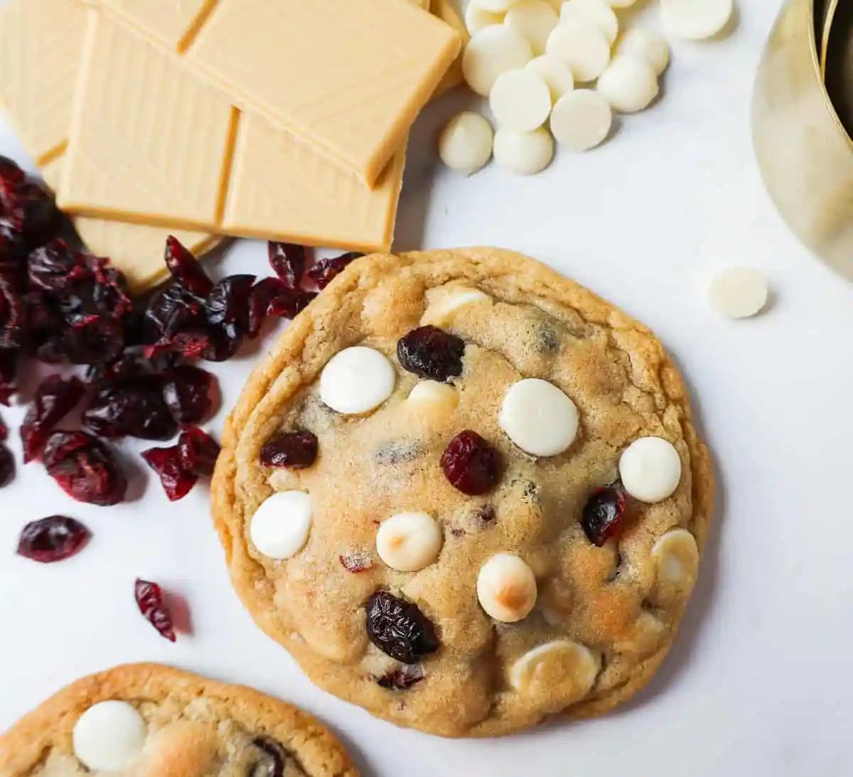 Best Cranberry White Chocolate Chip Cookies