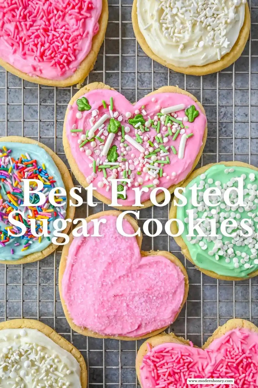 If you are looking for the best soft sugar cookies with frosting, this is the recipe you’ll come back to again and again. These frosted sugar cookies topped with cream cheese frosting bake up perfectly tender and stay soft for days.