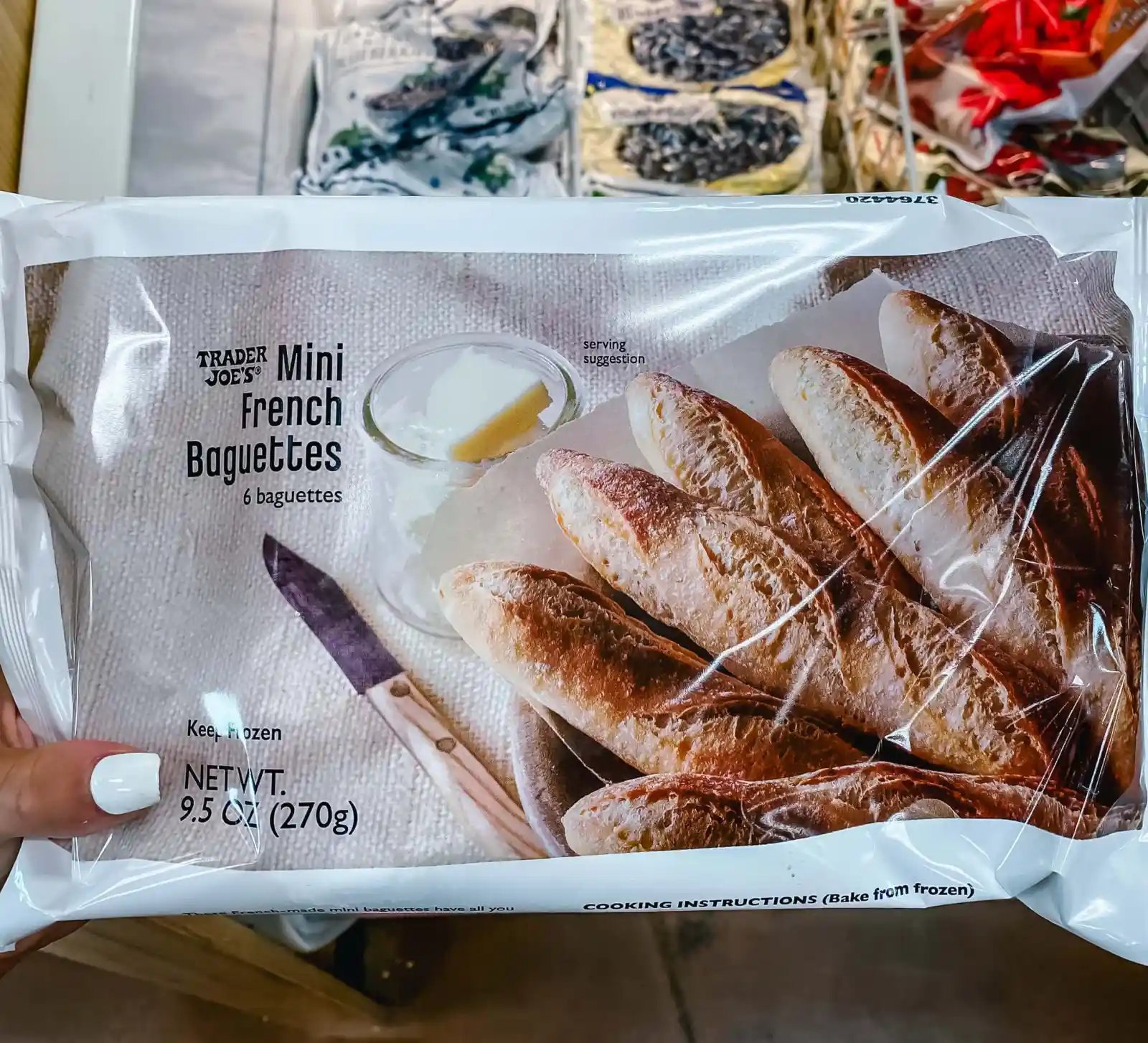 Mini French Baguettes from Trader Joe's. Best Things to Buy from Trader Joe's.