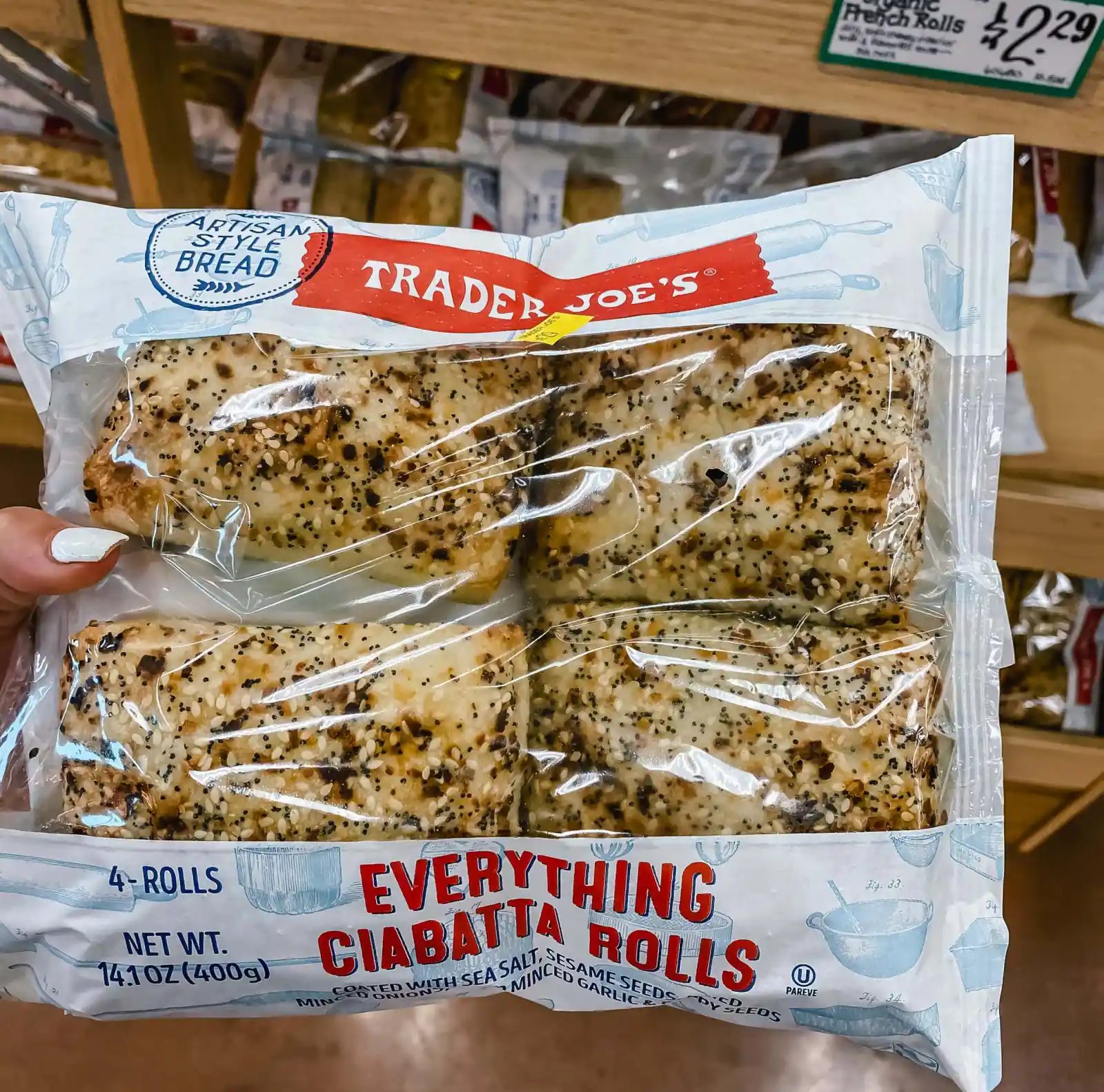 Everything Ciabatta Rolls from Trader Joe's. The Best Foods to Buy from Trader Joe's.
