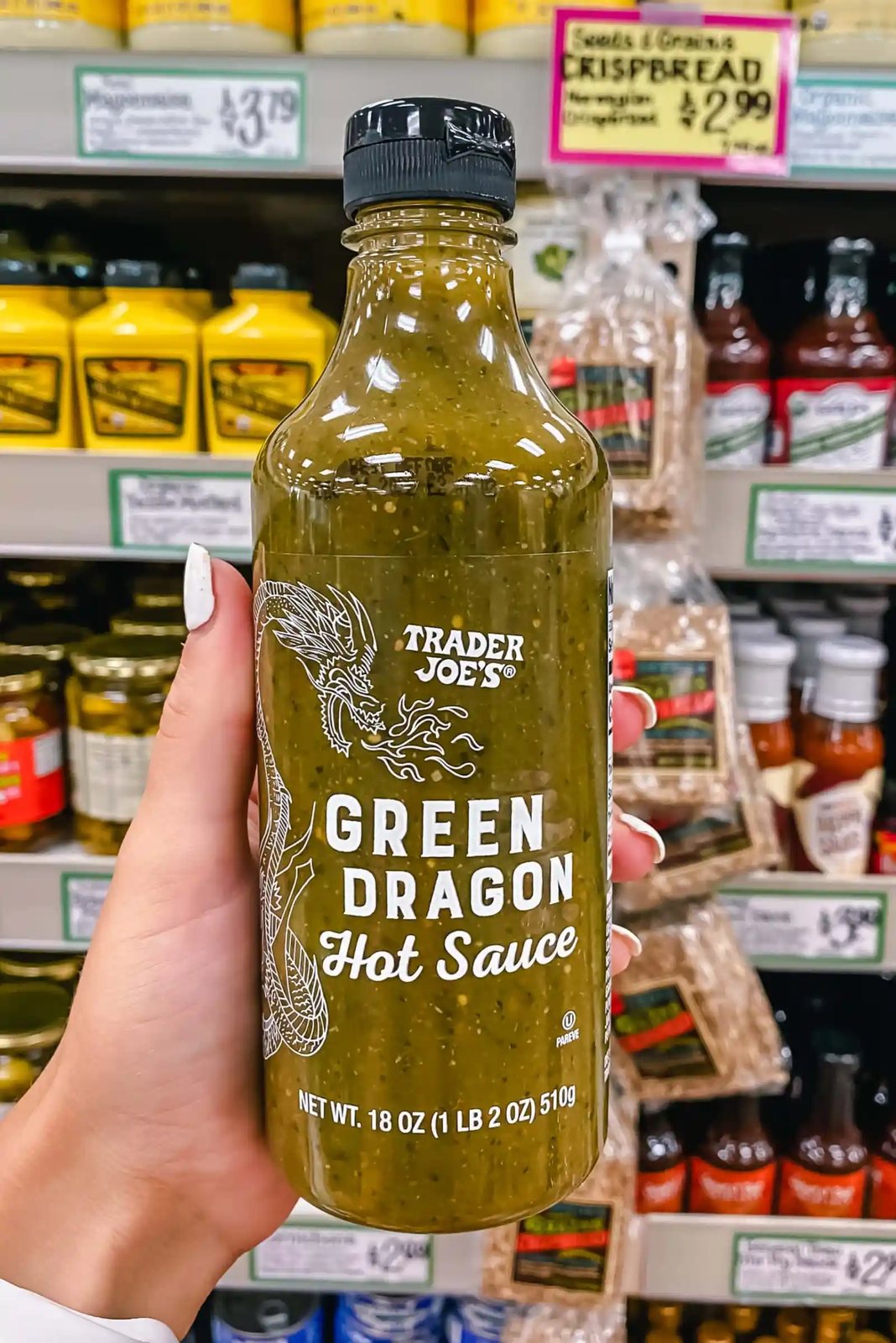 Green Dragon Sauce. Best Foods to Buy from Trader Joe's.