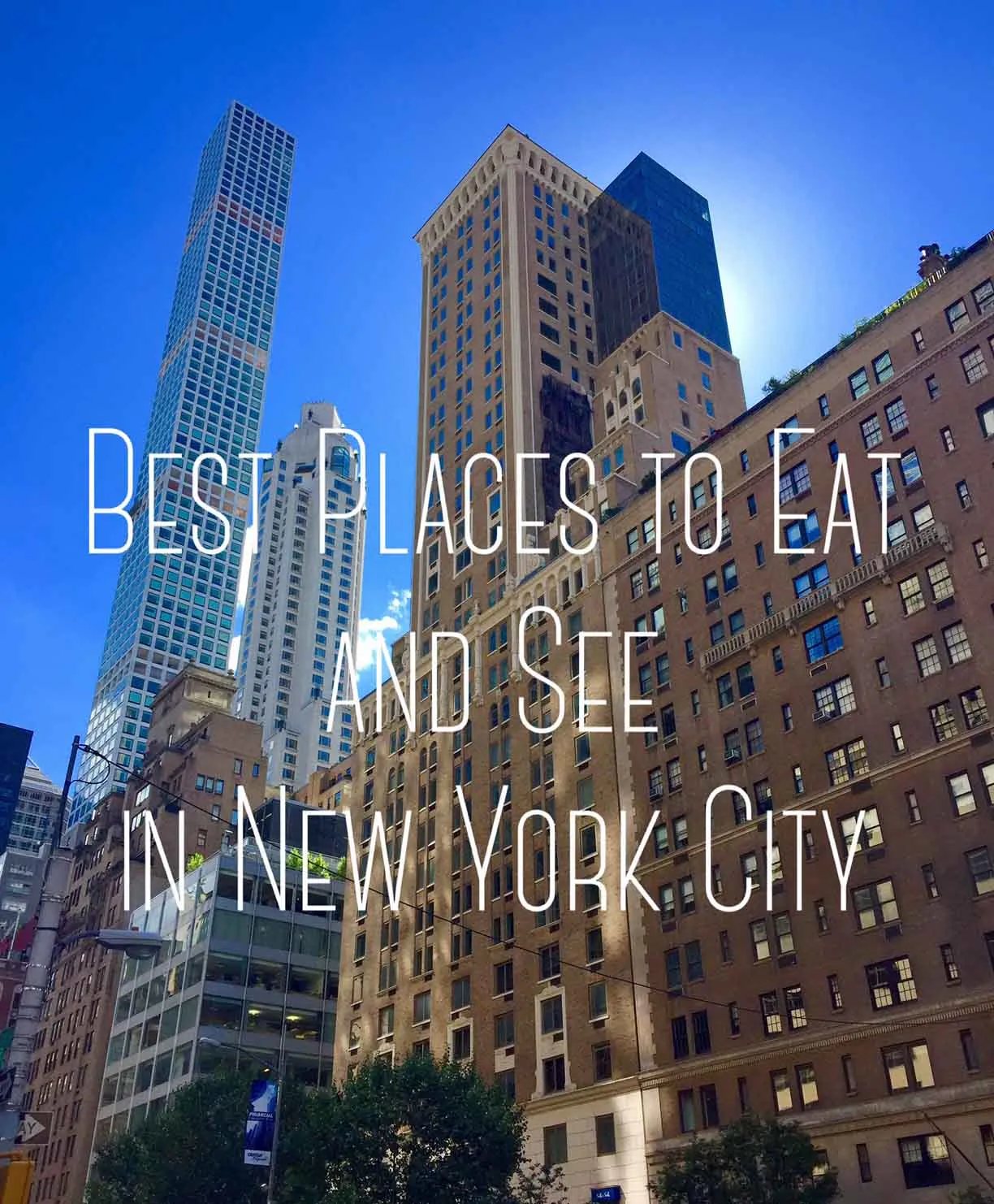 Best Places to Eat and See in New York City. The ultimate guide to NYC. Tips and tricks from locals on how to navigate the city. Best places to eat in New York City plus the best places to see while you are there. It's one of my most popular cities to visit in the world for good reason. A perfect comprehensive travel guide to New York City!