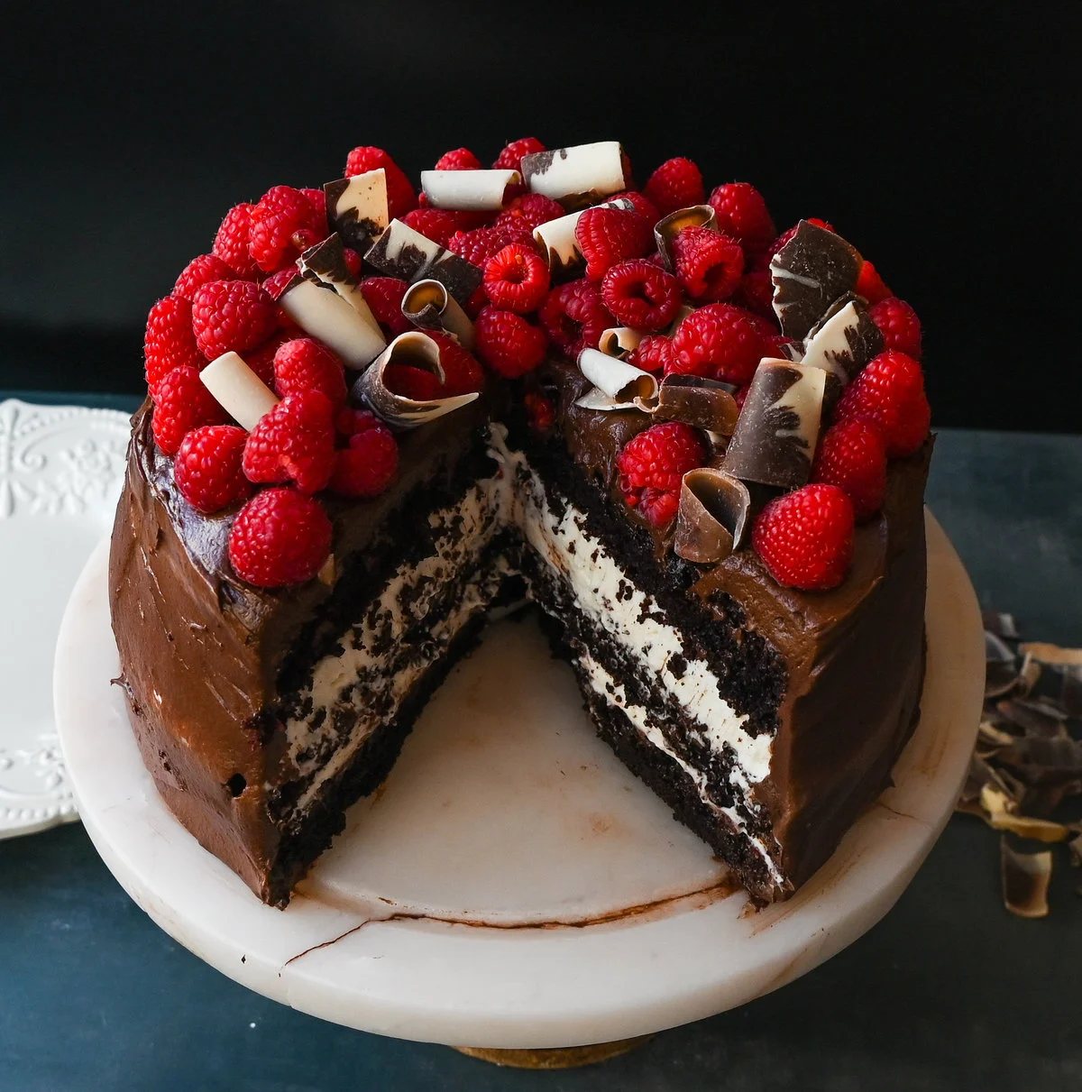 Chocolate Raspberry Cake