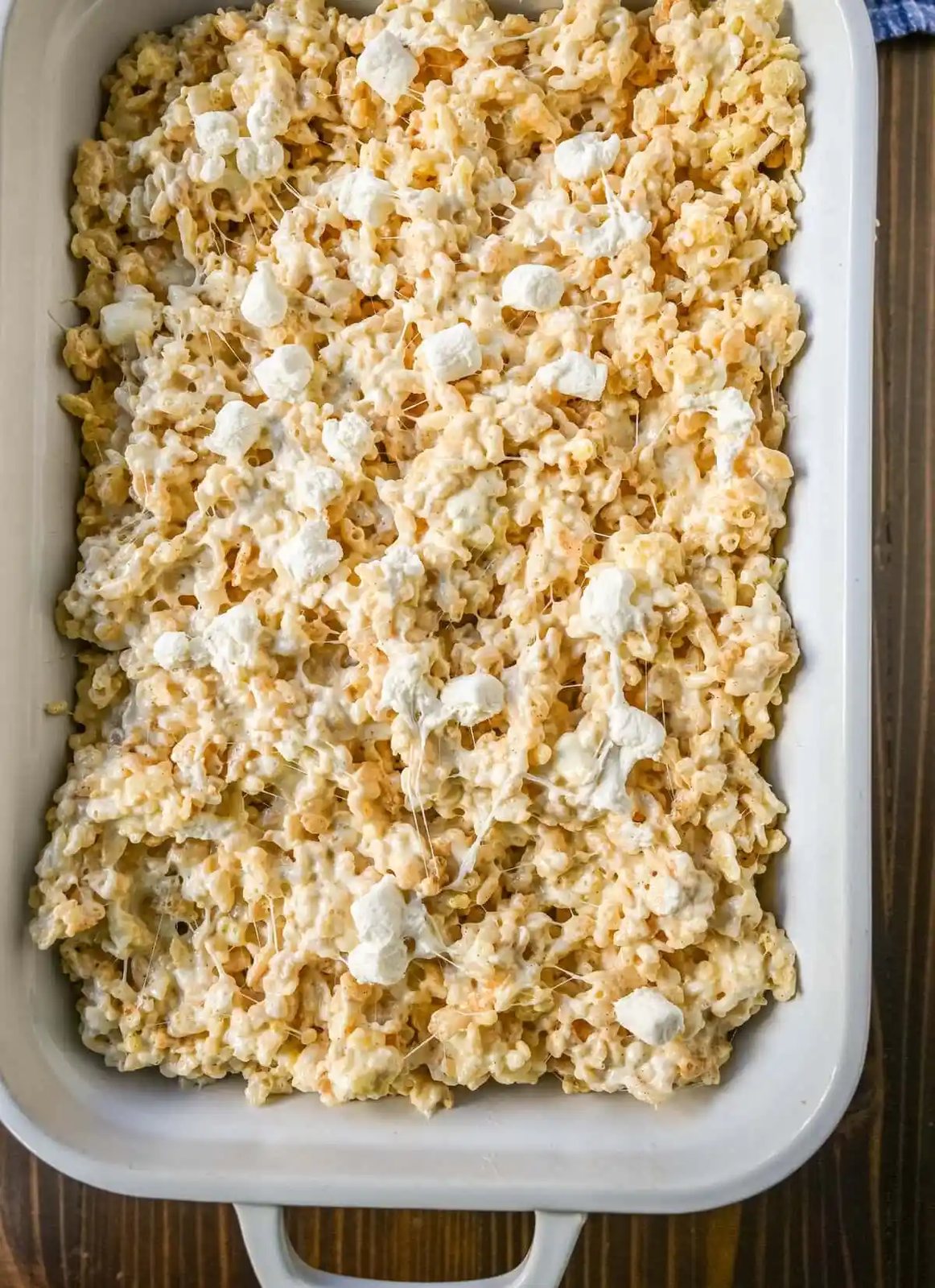 Want to know the secret to make the Best Rice Krispies Treats ever? The secret is brown butter and extra marshmallows to make the most flavorful, gooey Brown Butter Rice Krispies Treats imaginable. People are going to begging you for the recipe!