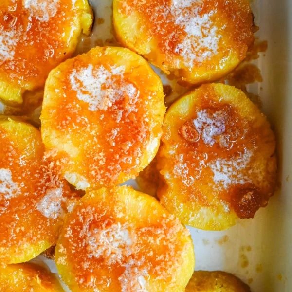 Brown Sugar Caramelized Japanese Sweet Potatoes. Roasted Japanese sweet potatoes caramelized with butter and brown sugar. Learn how to roast satsumaimo low and slow for the sweetest, perfectly tender results.