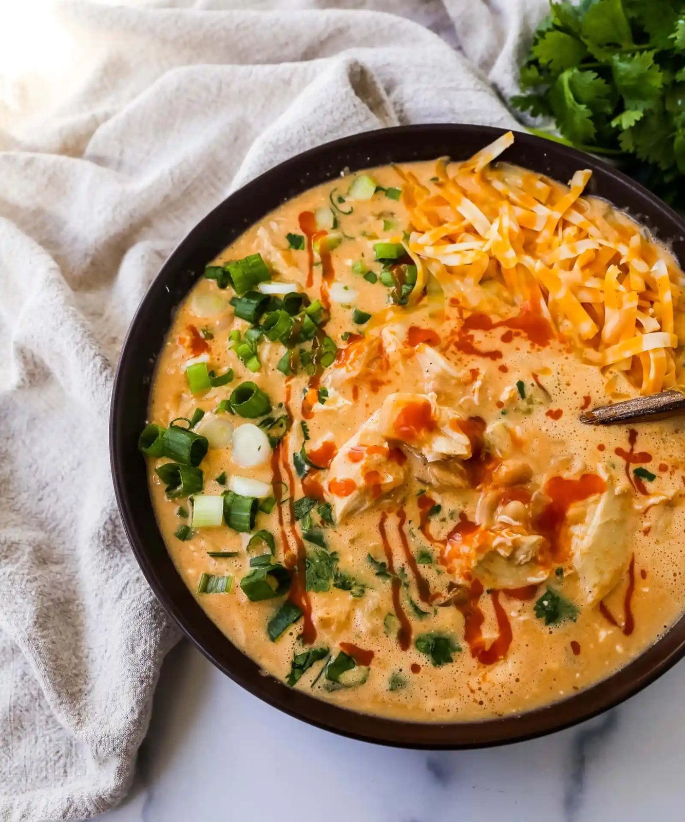Buffalo Chicken Chili