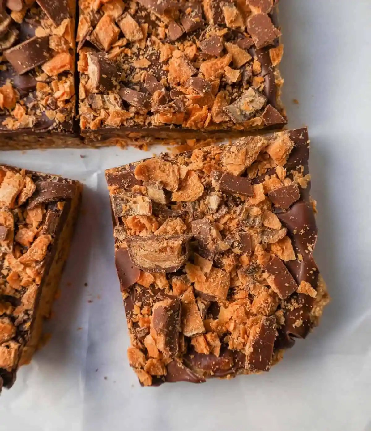 How to Make Butterfinger Bars