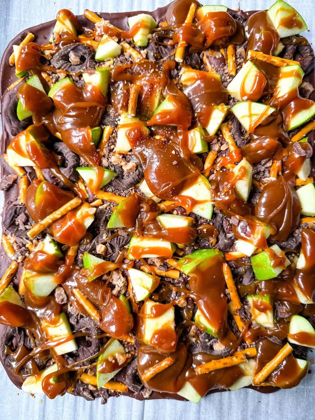 Caramel Apple Bark
