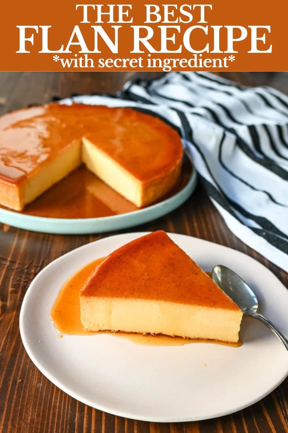 Caramel Flan Recipe. This is hands down the best Flan recipe ever! This flan recipe has the smoothest, creamiest custard and topped with caramelized sugar. This is my neighbor's famous recipe that she has been making for over 60 years!