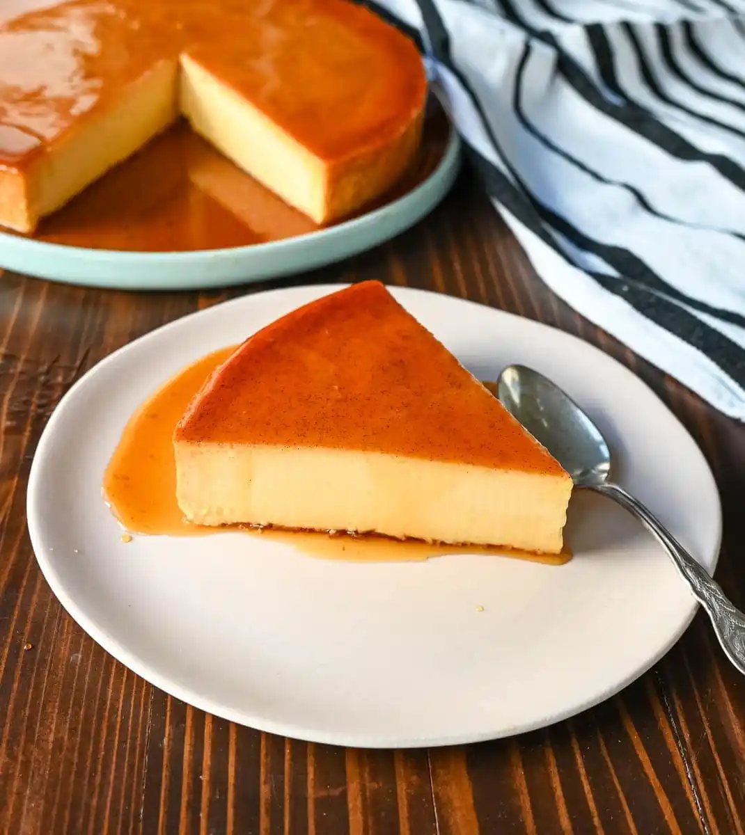 Caramel Flan Recipe. This is hands down the best Flan recipe ever! This flan recipe has the smoothest, creamiest custard and topped with caramelized sugar. This is my neighbor's famous recipe that she has been making for over 60 years!