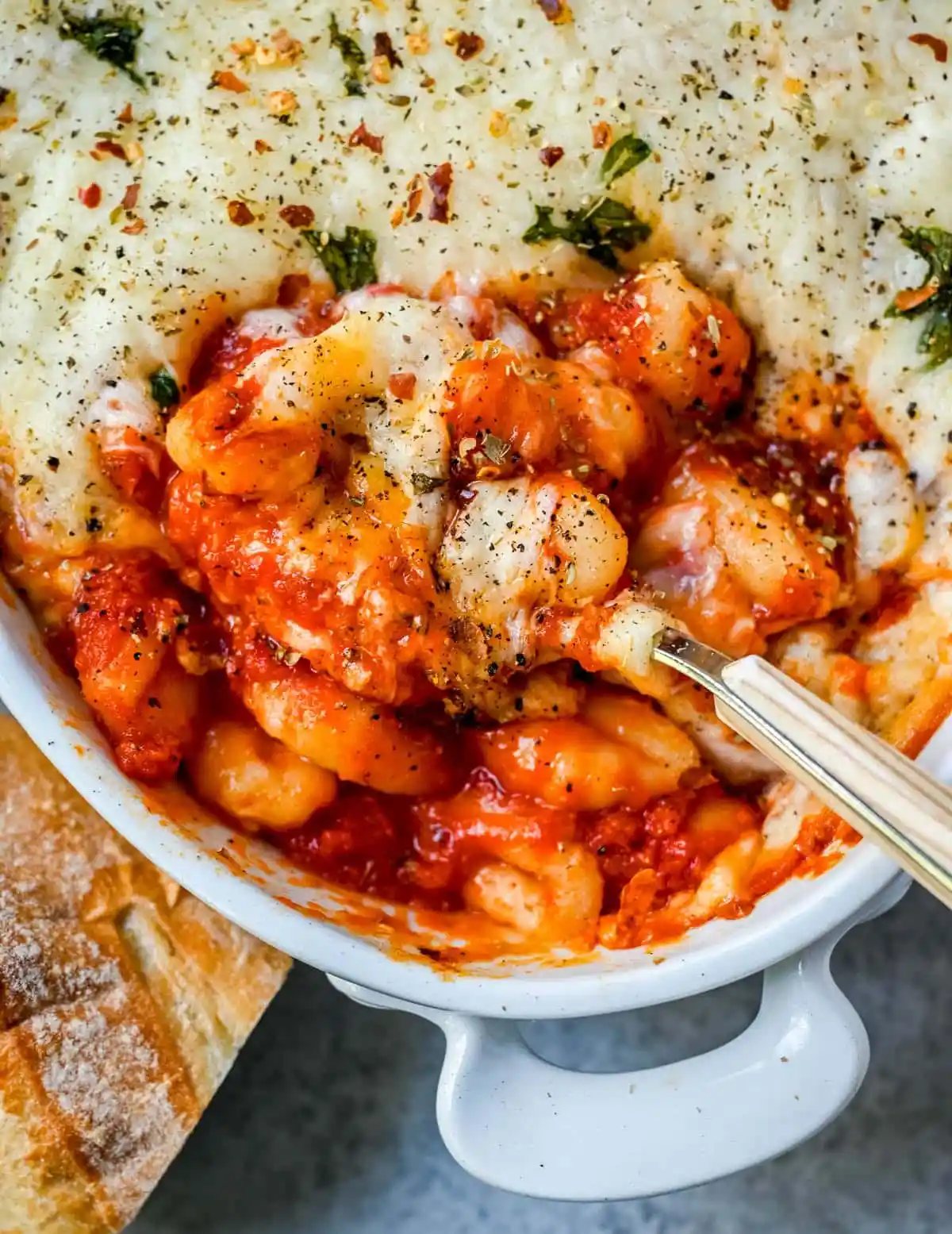 Cheesy Baked Gnocchi (Gnocchi Alla Sorrentina)