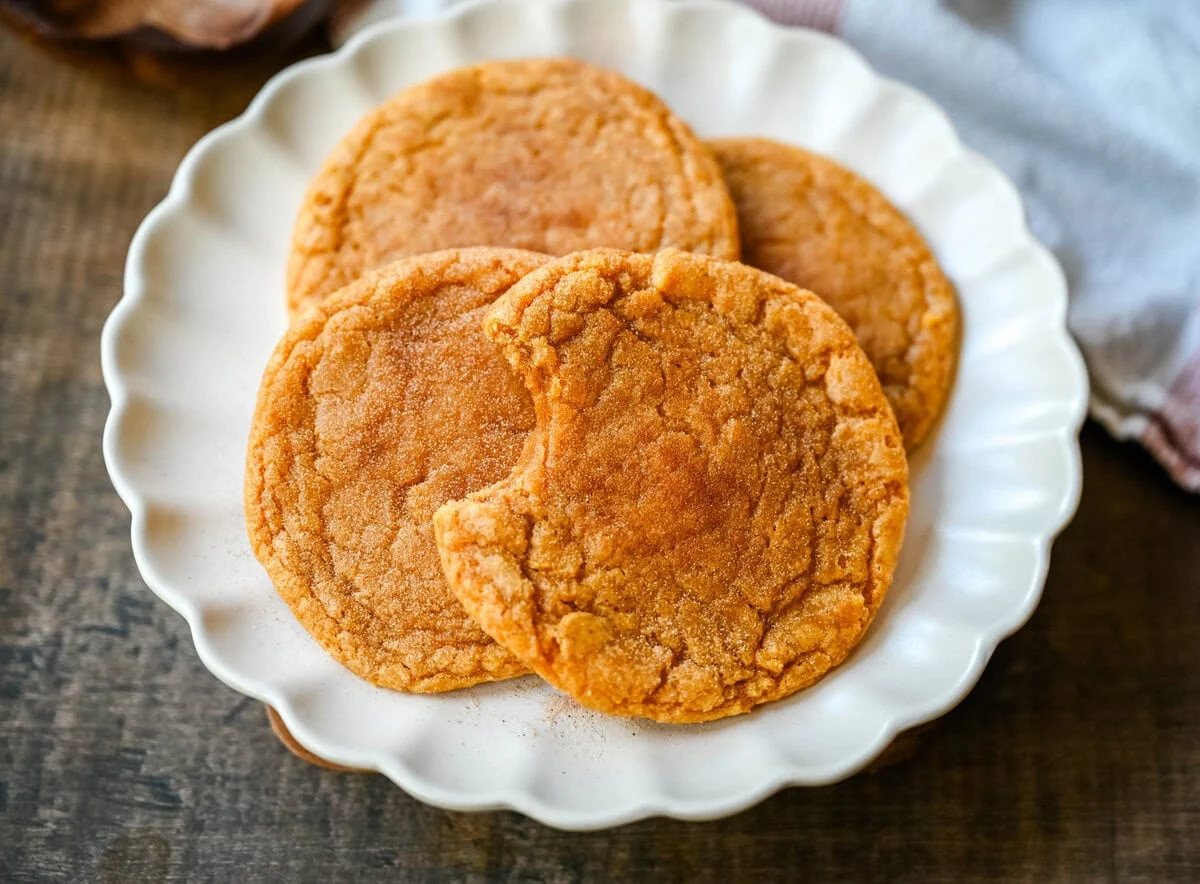 This Brown Butter Pumpkin Cookie Recipe combines warm spices, pumpkin, and rich brown butter flavor to create the perfect Fall cookie. This is the best soft and chewy pumpkin cookie!