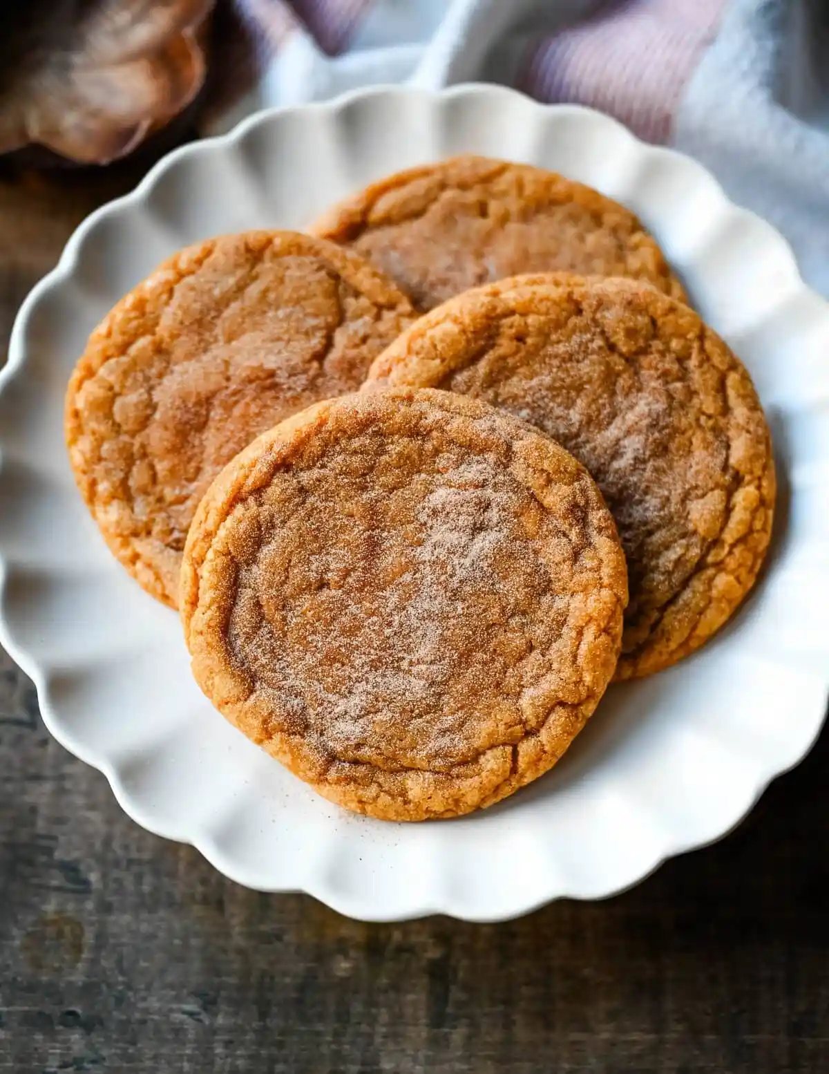 Chewy Brown Butter Pumpkin Cookies