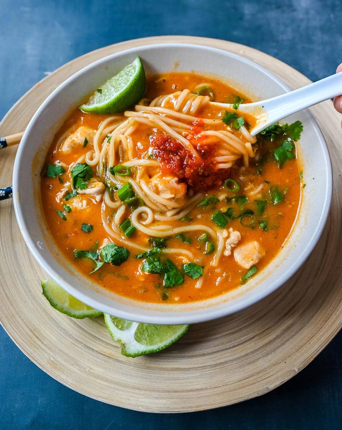 Chicken Curry Noodle Soup