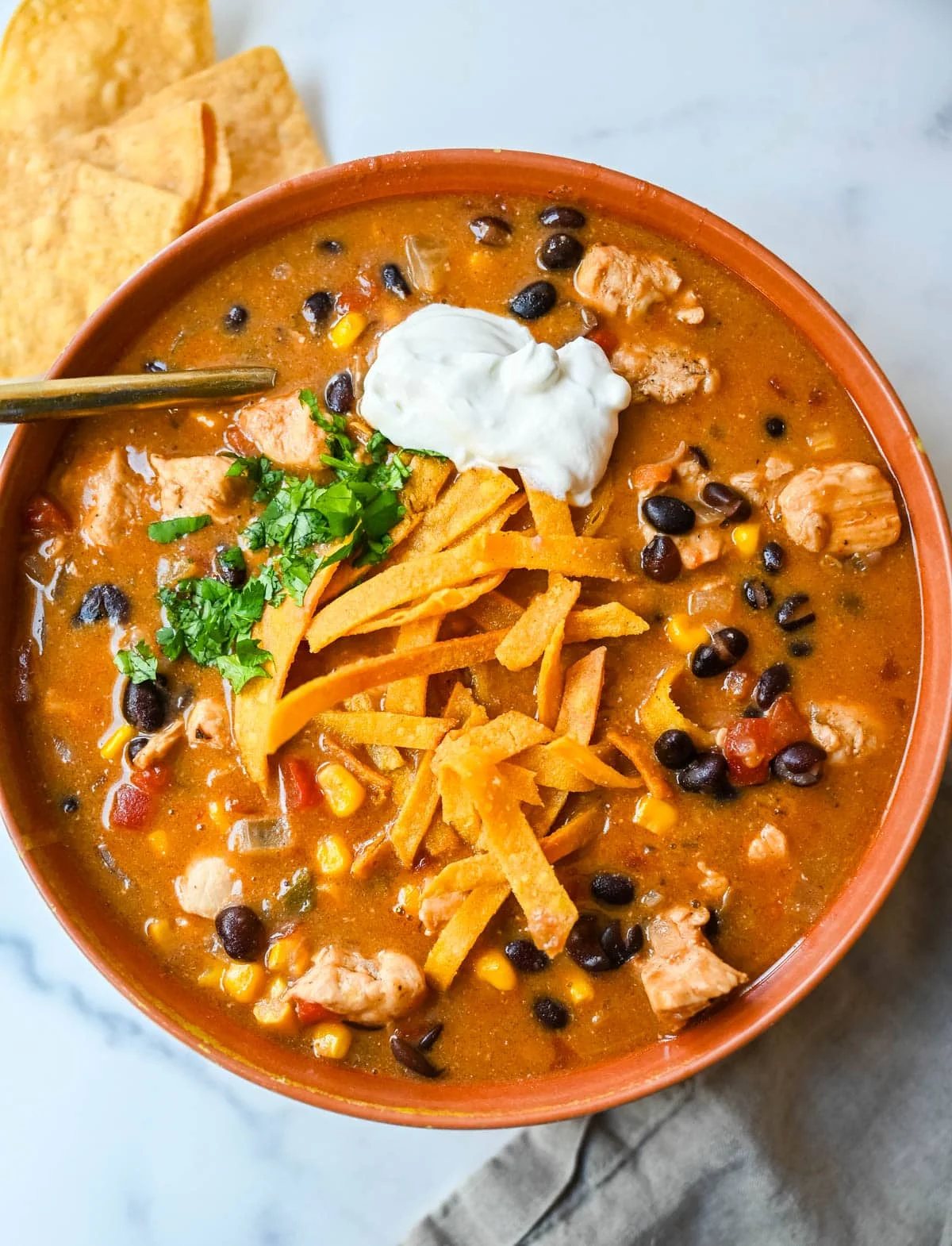 Chicken Enchilada Chili