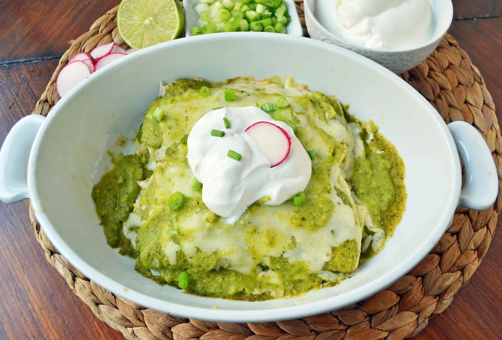 Chicken Enchiladas Verdes