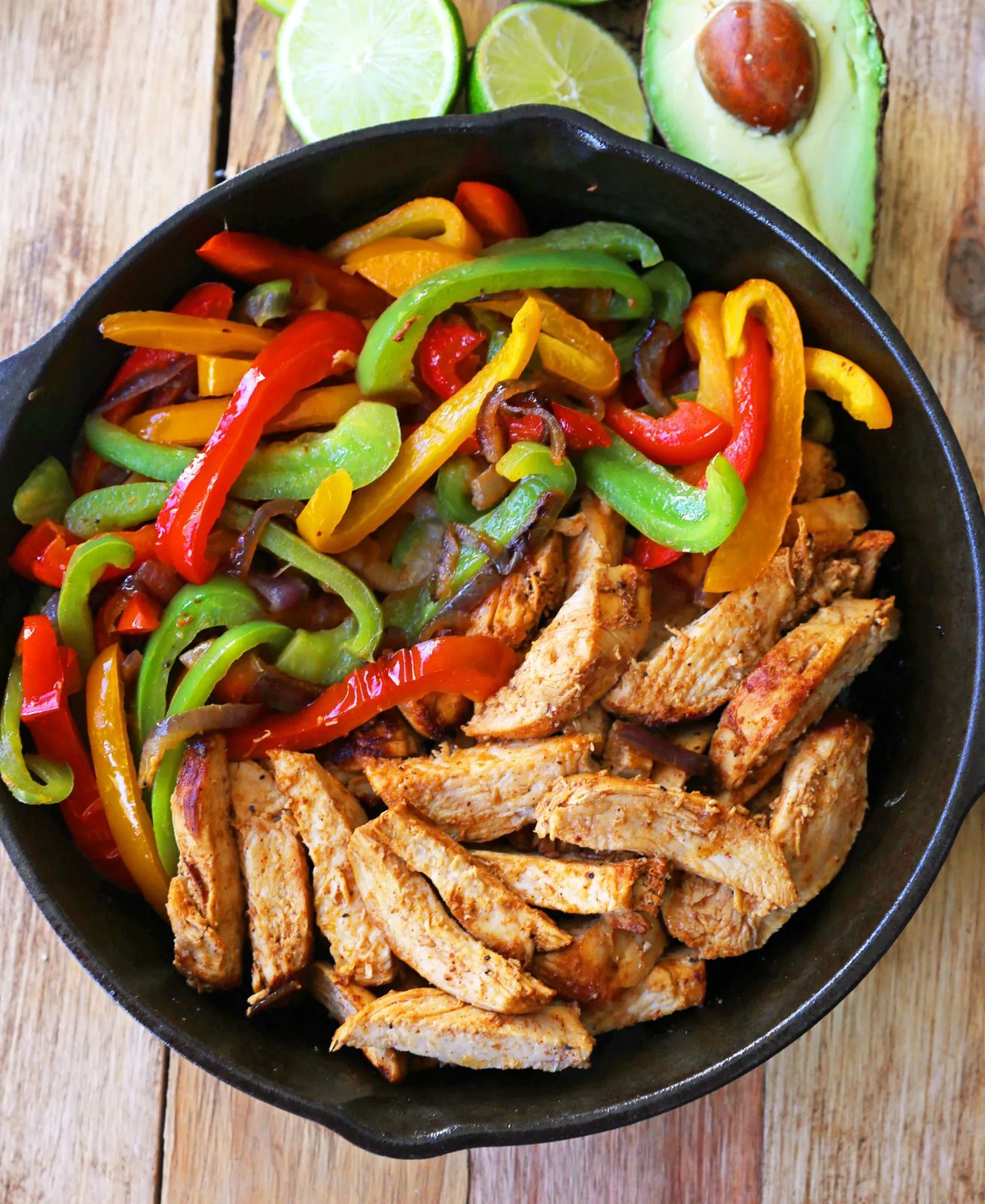 Easy Chicken Fajitas