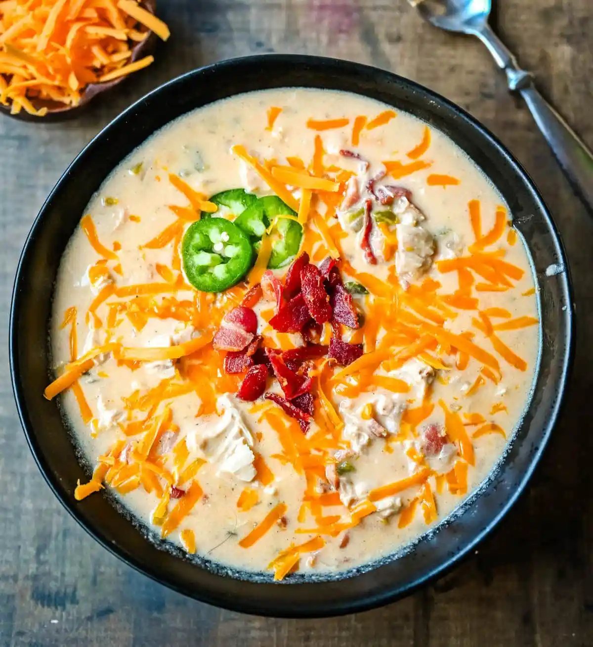 Chicken Jalapeno Popper Soup