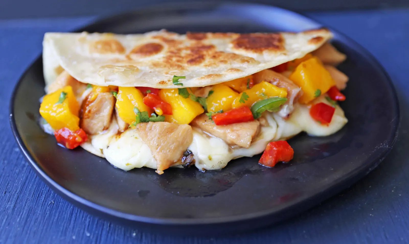 Chicken Mango Quesadillas