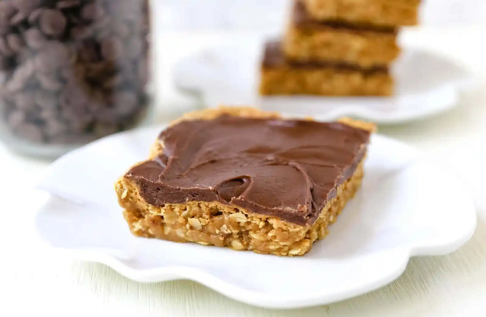 Chocolate Peanut Butter Cookie Bars