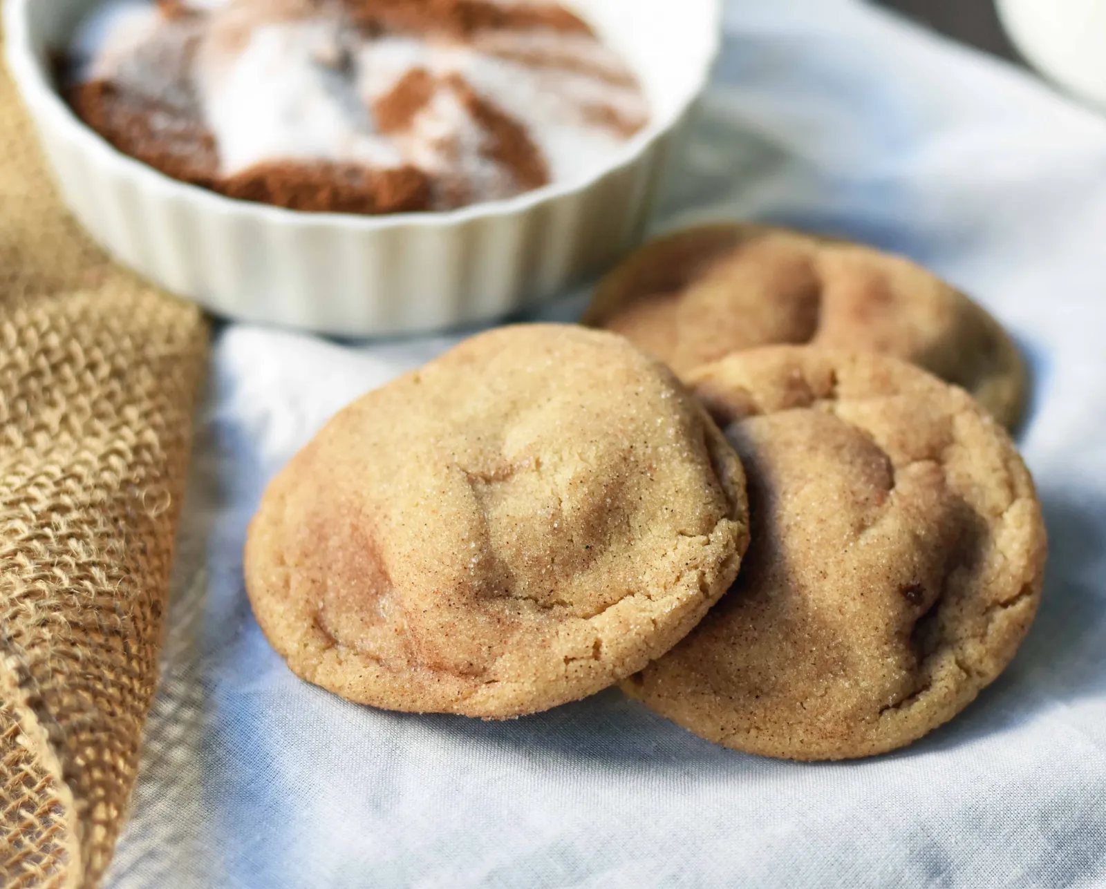 Brown Butter Snickerdoodles Cookies