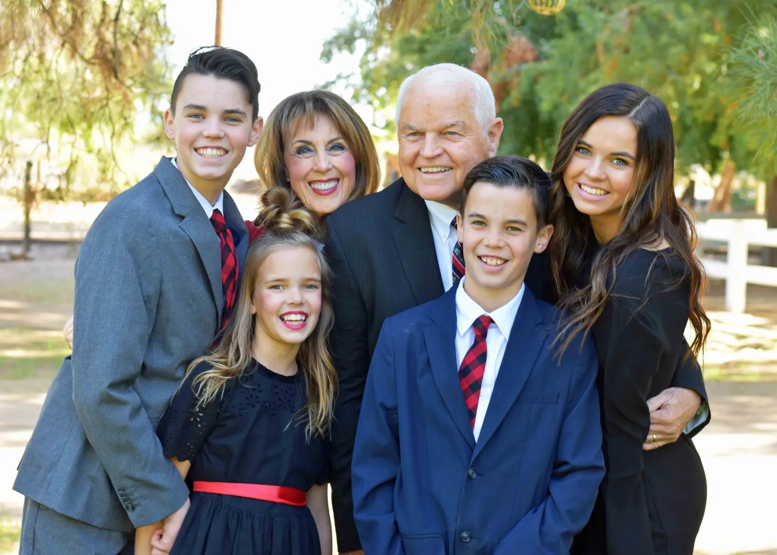Christmas Photos with Grandma and Grandpa.