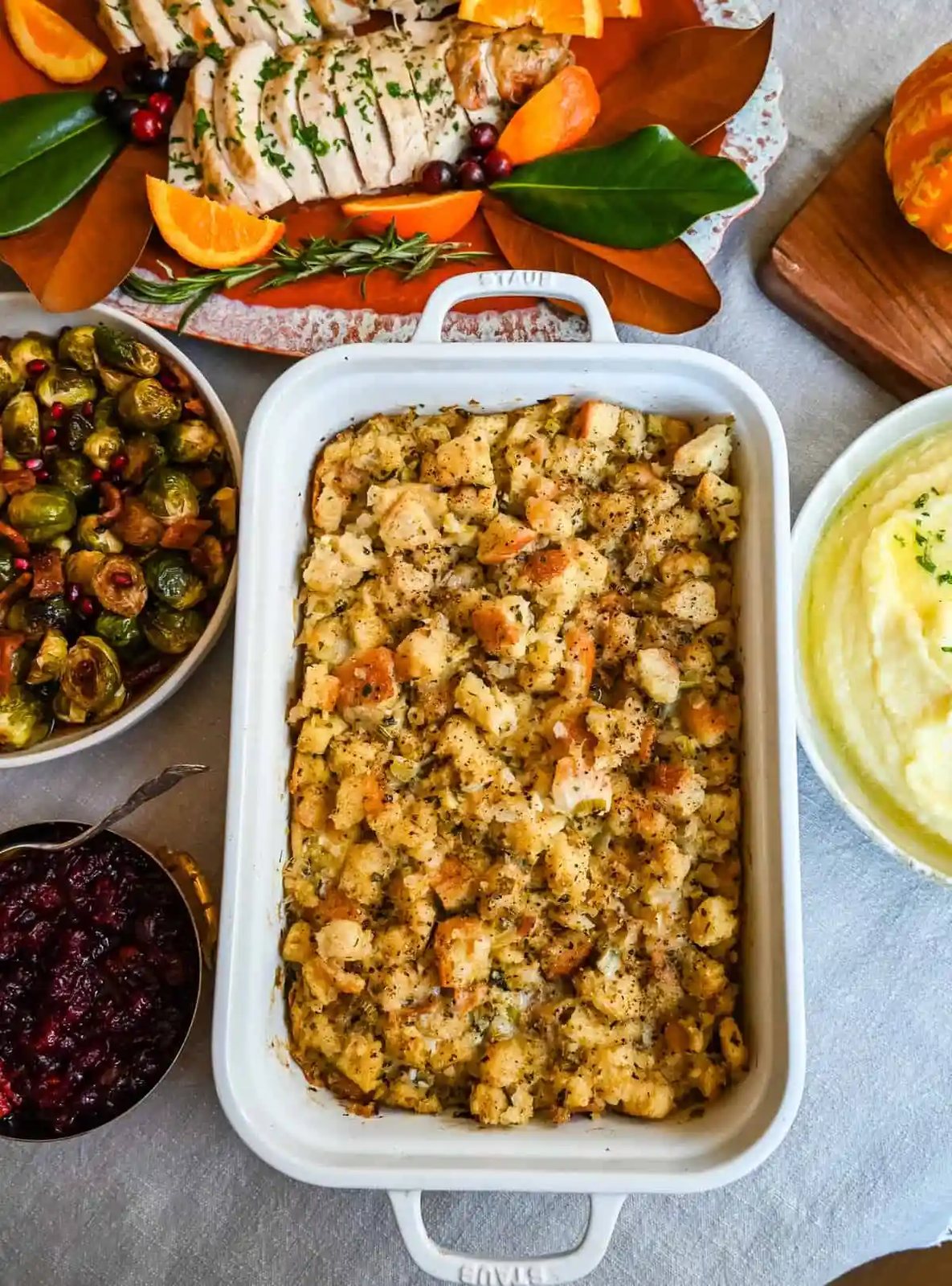 Classic Butter Herb Stuffing