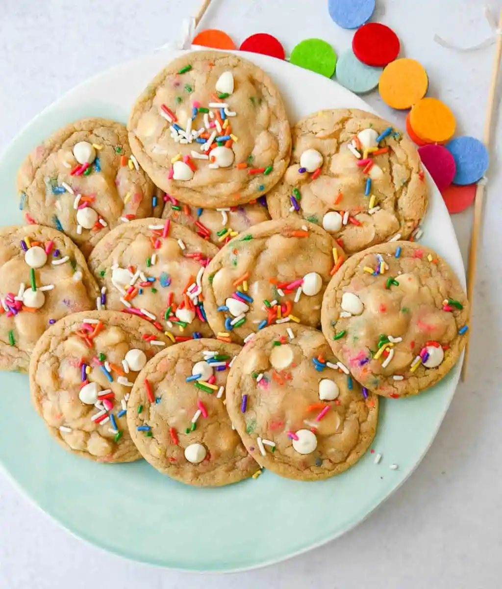 Confetti Sprinkle Cookies