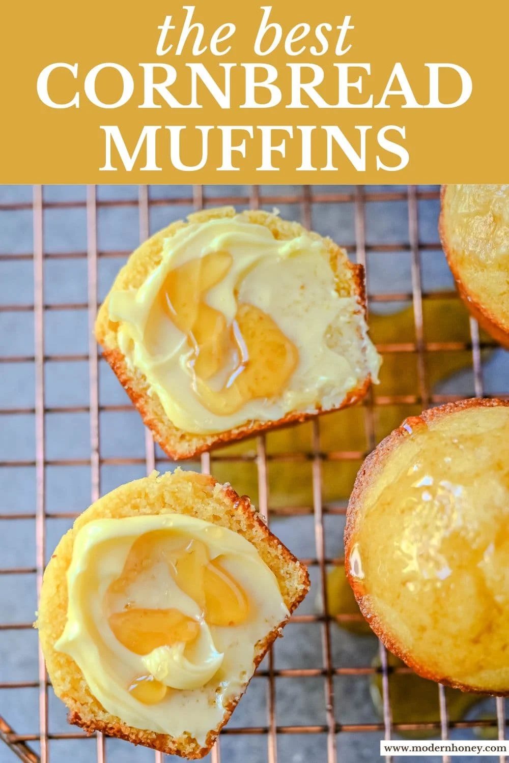 The Best Corn Muffins are moist, flavorful, and tender with a balance between savory corn flavor and a touch of sweetness. These moist cornbread muffins are delicious on their own or with a slather of honey butter. Whip up these homemade cornbread muffins in under 30 minutes!