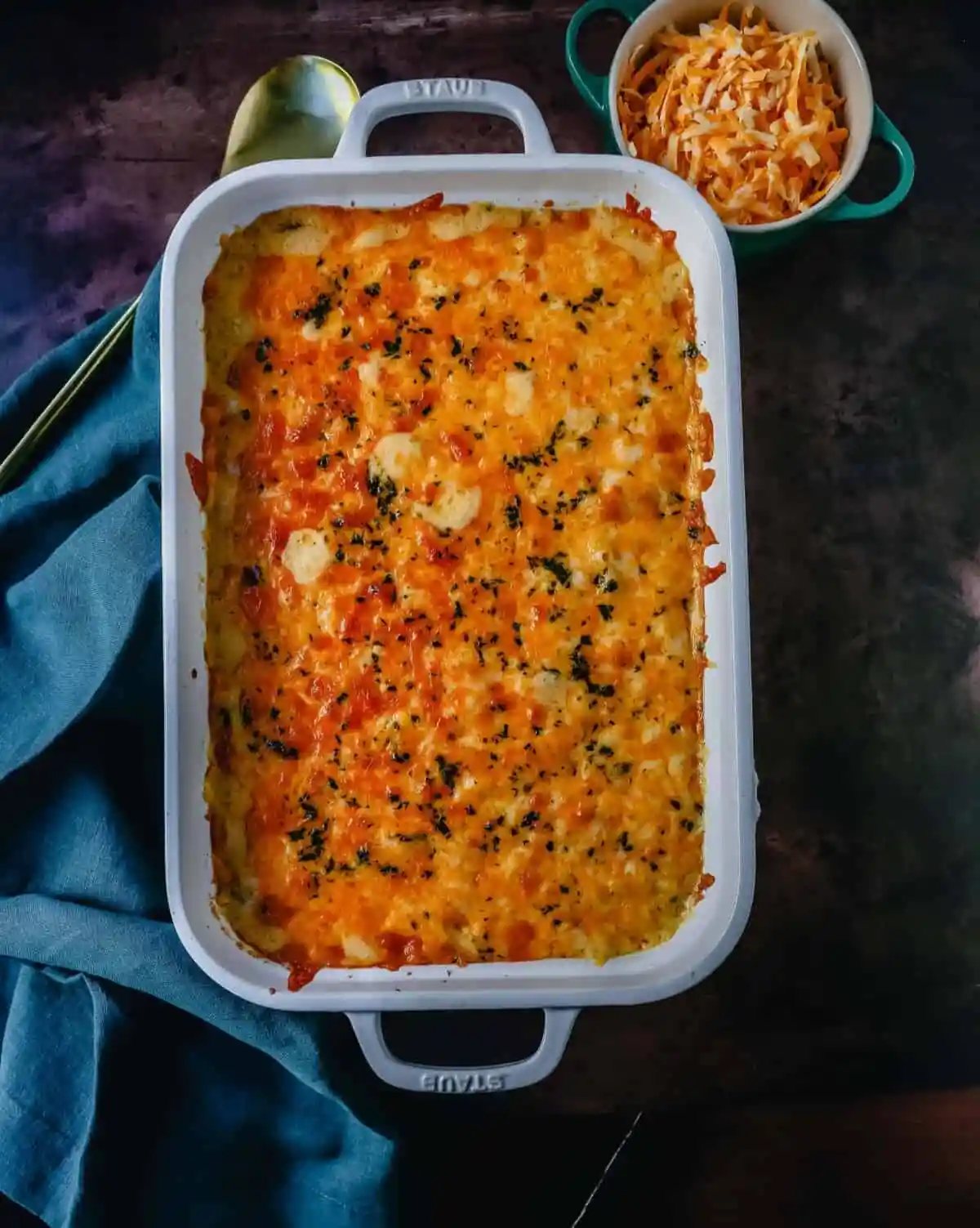 The Best Macaroni and Cheese is so cheesy with three types of cheese! How to make homemade mac n cheese at home. Tips and tricks for making creamy macaroni and cheese.