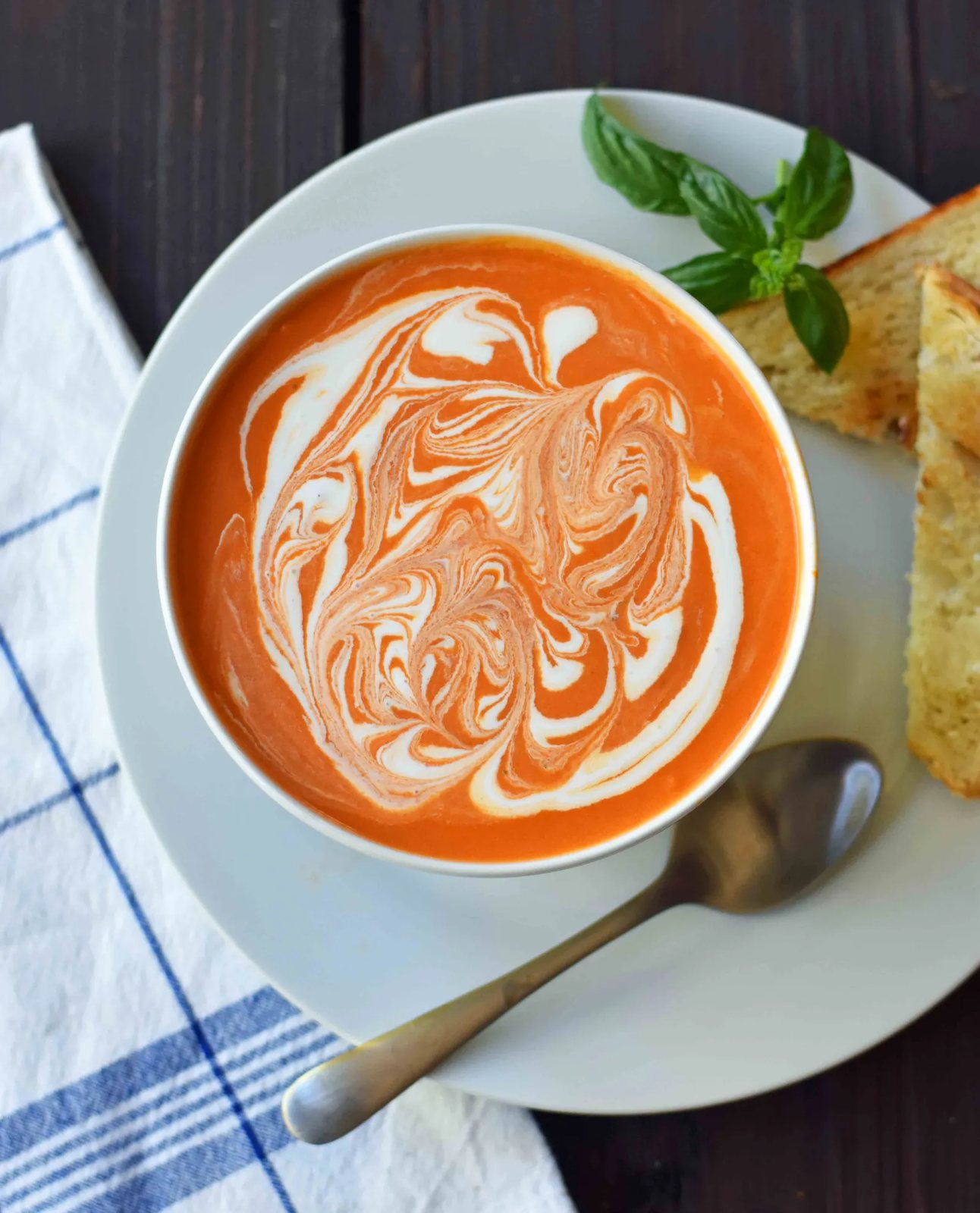 Creamy Tomato Basil Soup