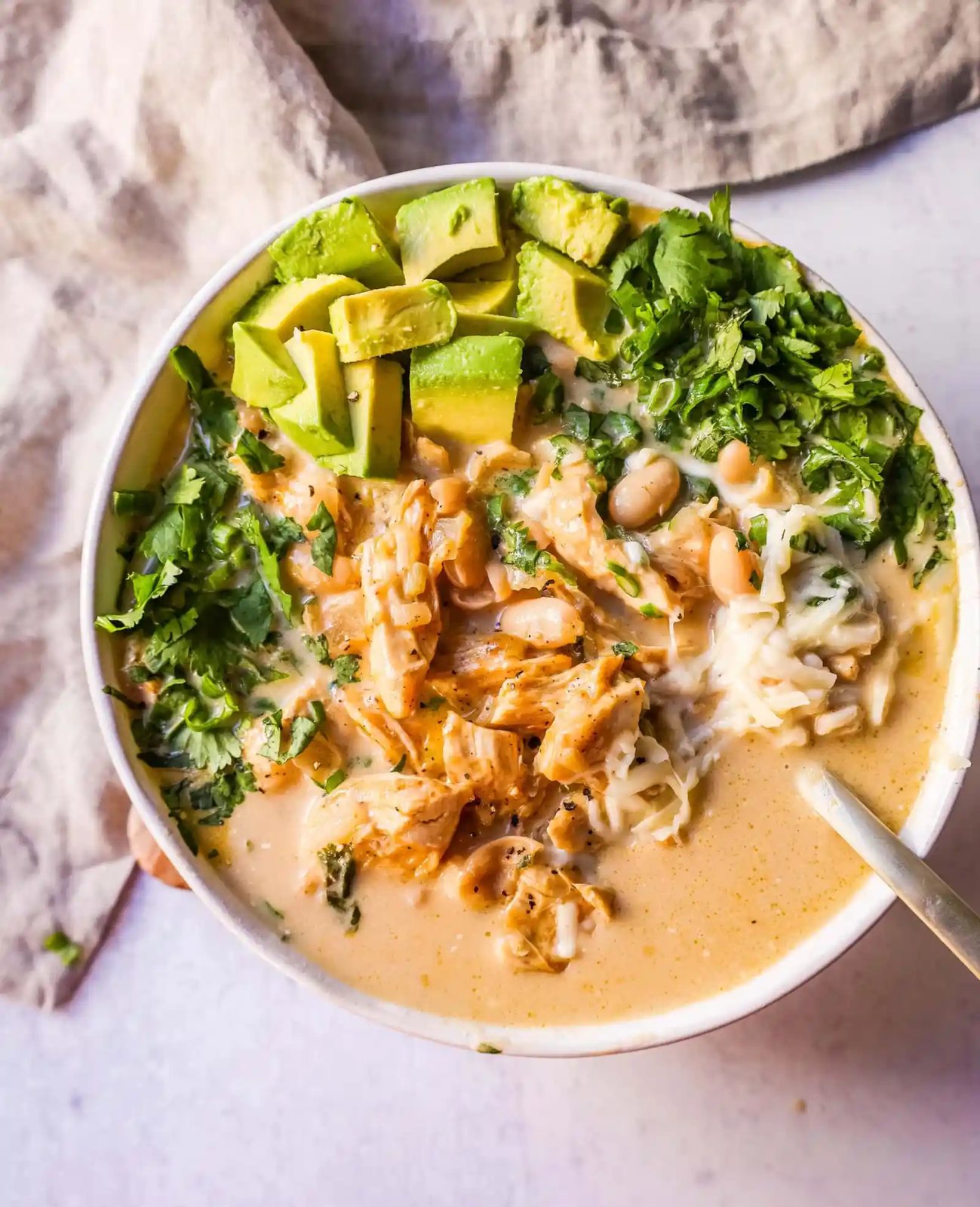 Creamy White Chicken Chili
