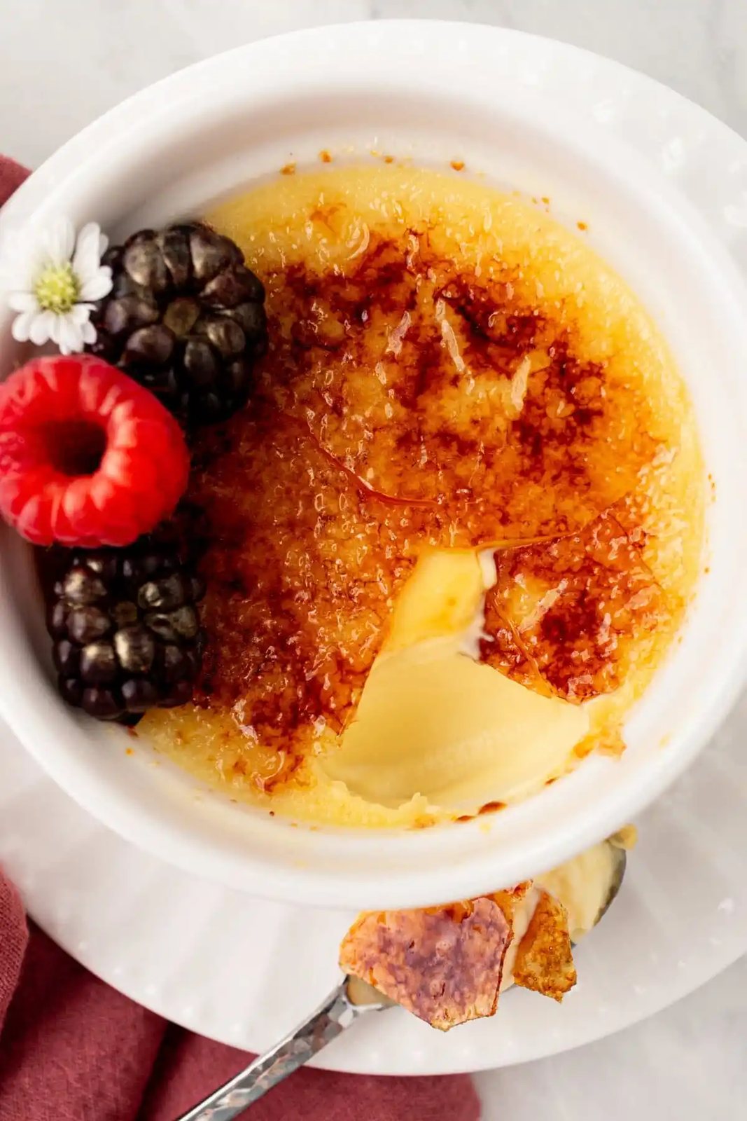 A creamy, silky vanilla custard topped with crisp sugar crust is one of the most popular desserts at restaurants for good reason. With its silky custard base and crackly caramelized sugar topping, it’s a showstopper that’s surprisingly easy to make at home.