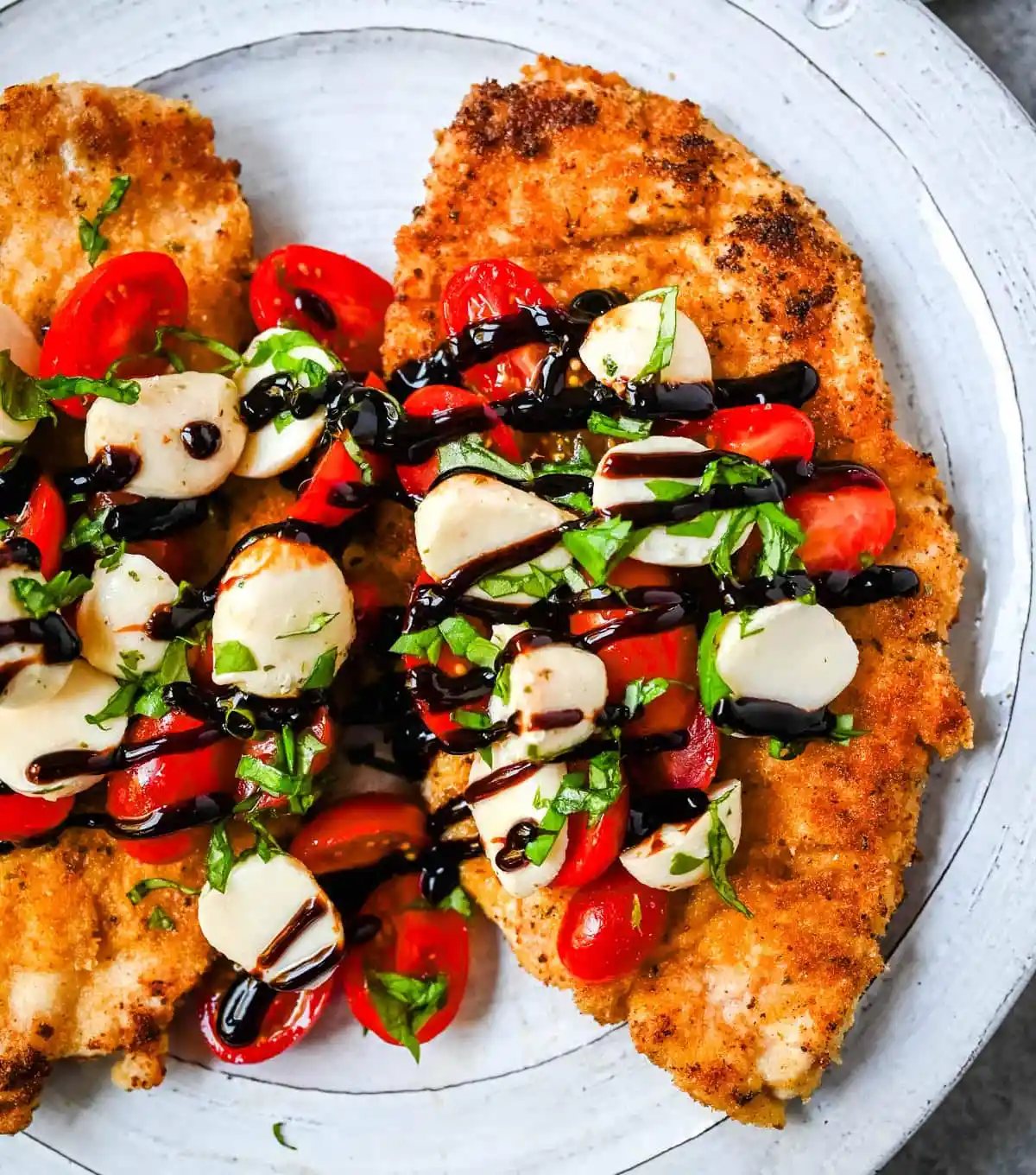 Crispy Caprese Chicken