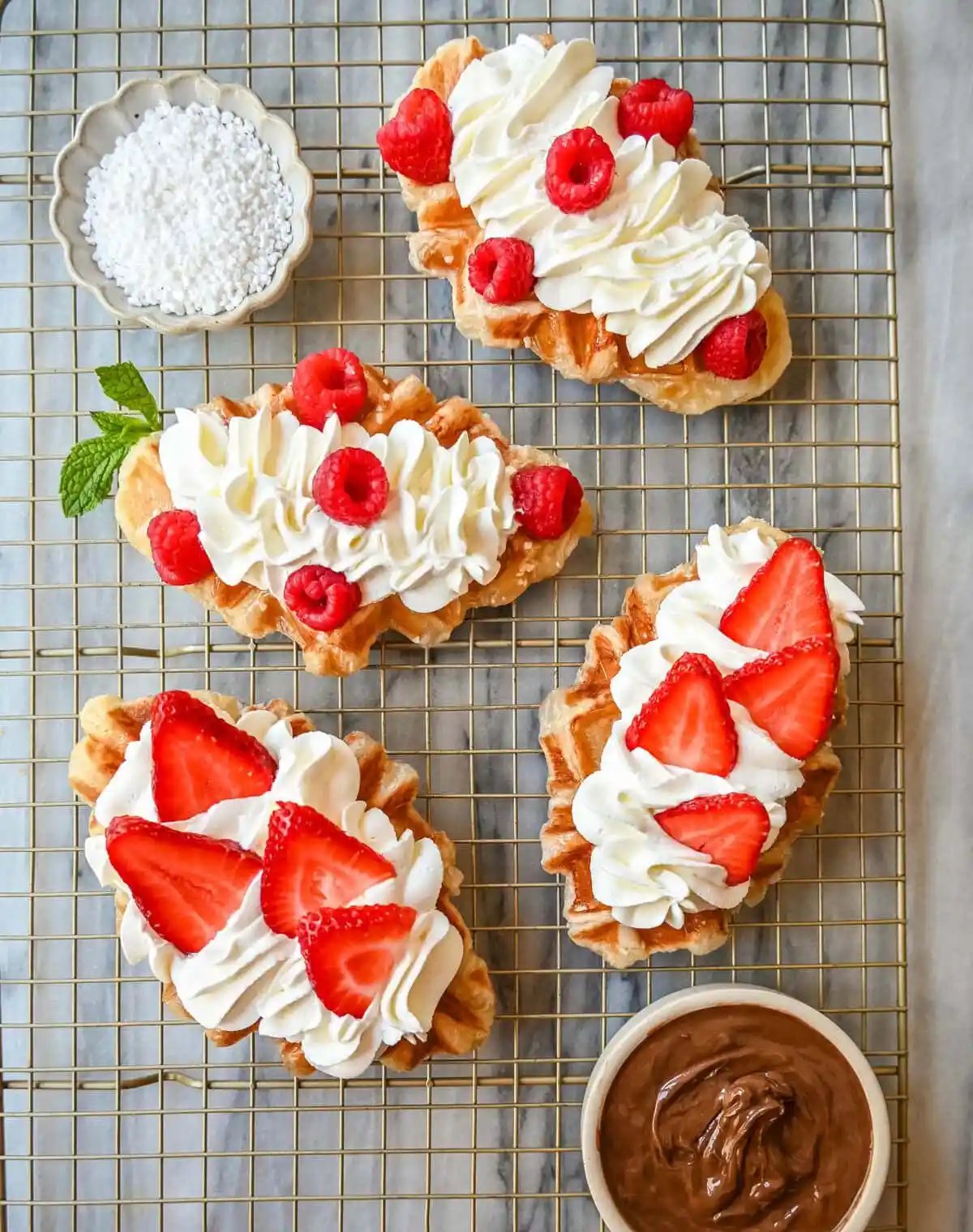 Easy Croffle Recipe (Croissant Waffle)