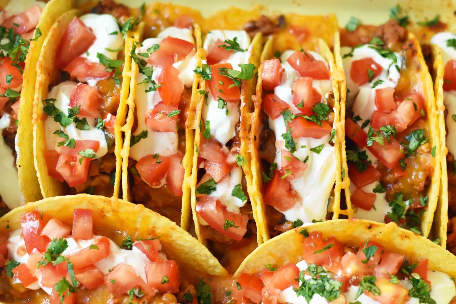 Easy Oven Baked Beef Tacos
