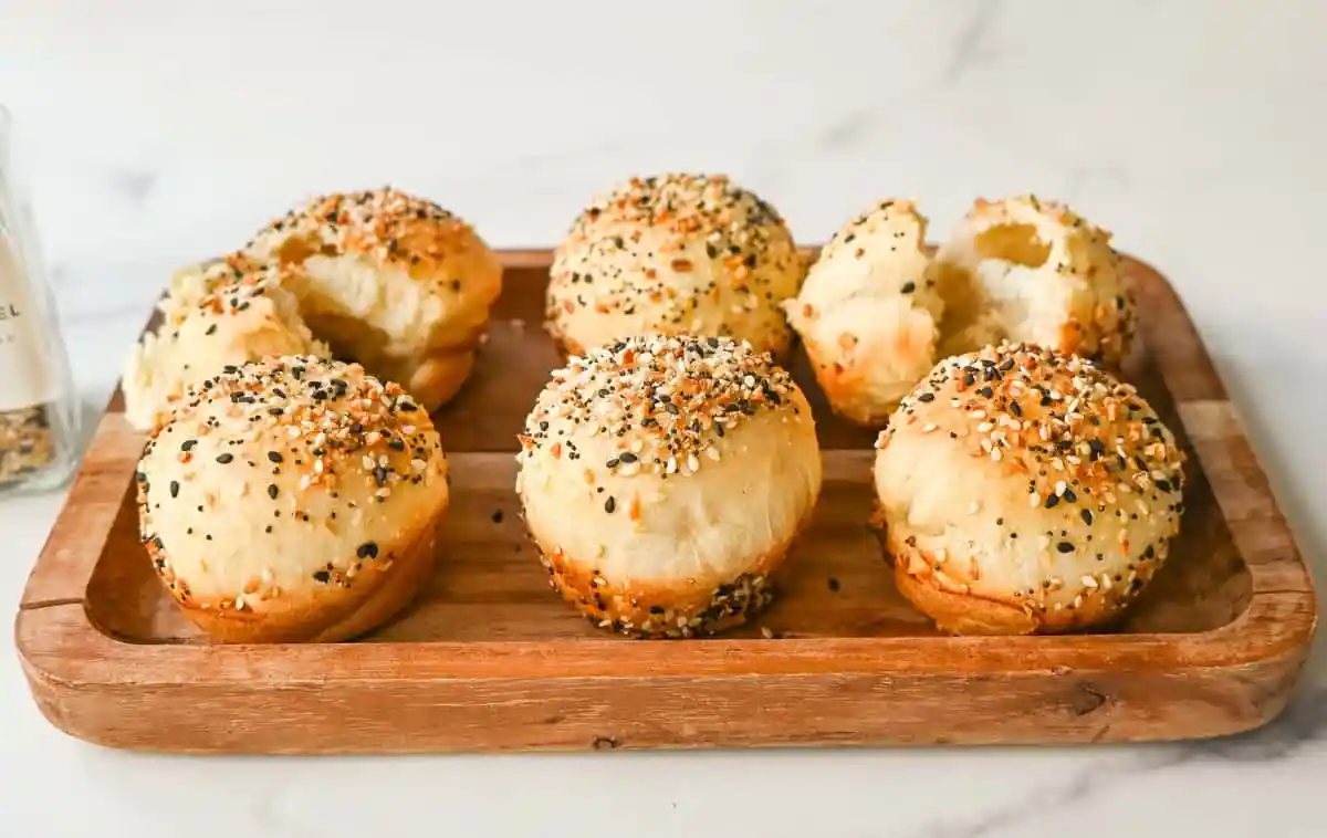 Everything Bagel Cream Cheese Bites