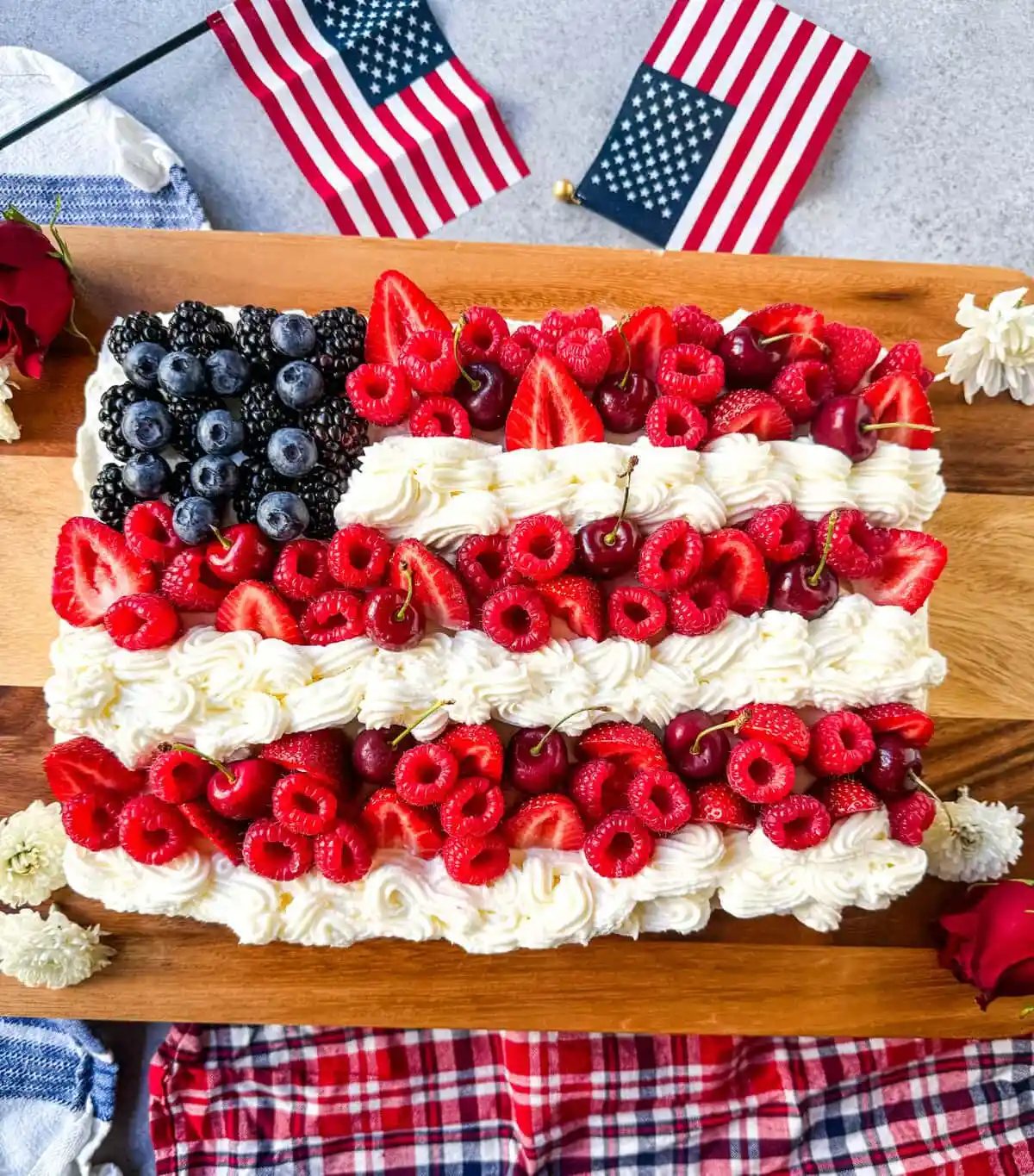 Flag Cake