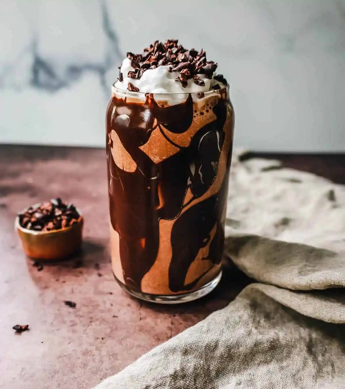 Chocolate Almond Butter Smoothie Protein Shake