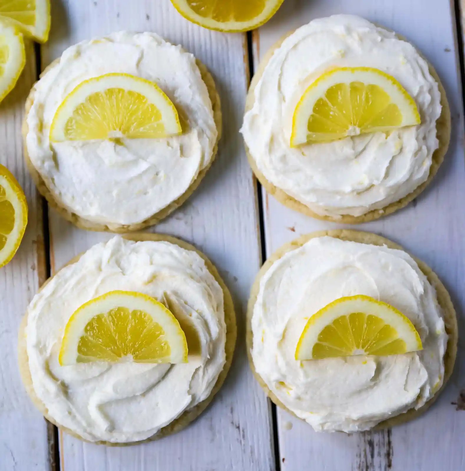 Frosted Lemon Cookies