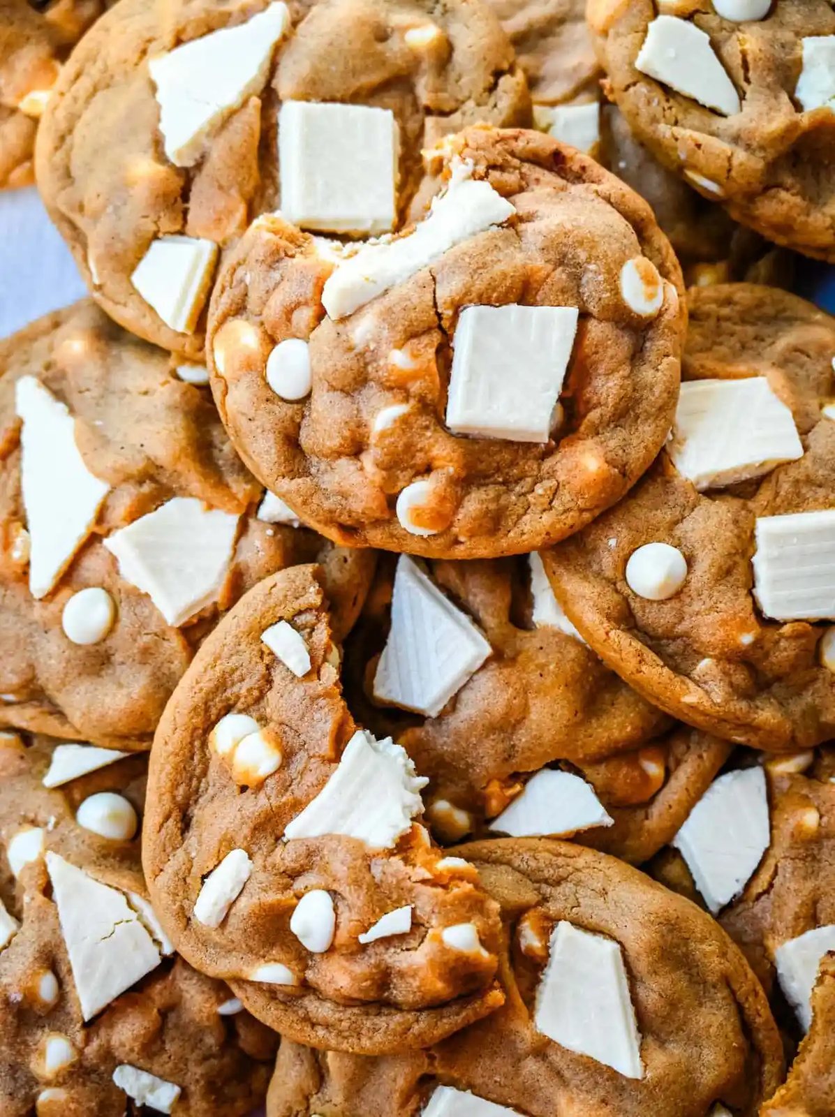 Ginger Molasses White Chocolate Chunk Cookies